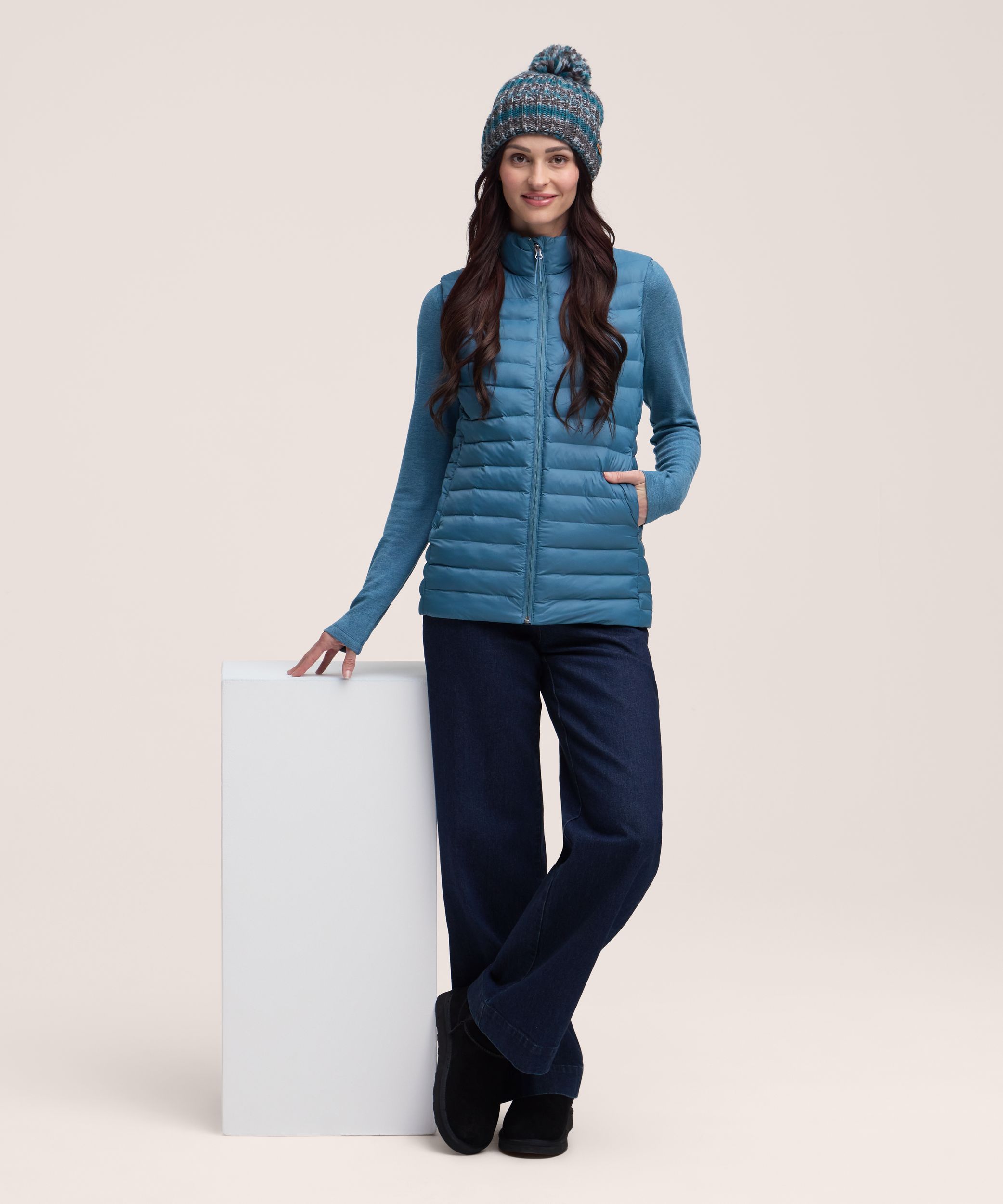 Gilet bouffant avec HD1 et T-MAX pour femmes, Charge, WindRiver