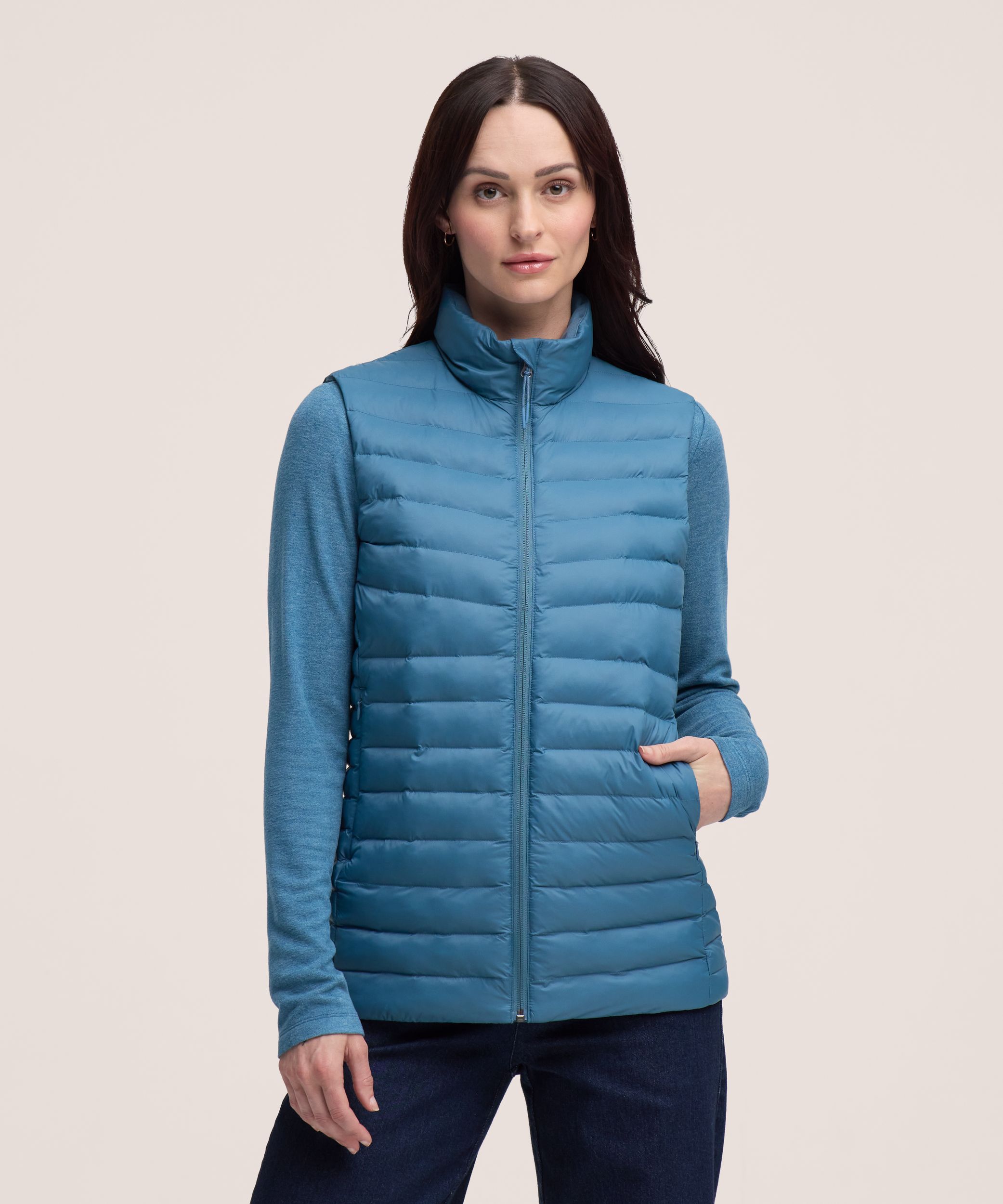 Gilet bouffant avec HD1 et T-MAX pour femmes, Charge, WindRiver