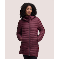 Veste bouffante longue avec HD1 et T-MAX Charge pour femmes, WindRiver