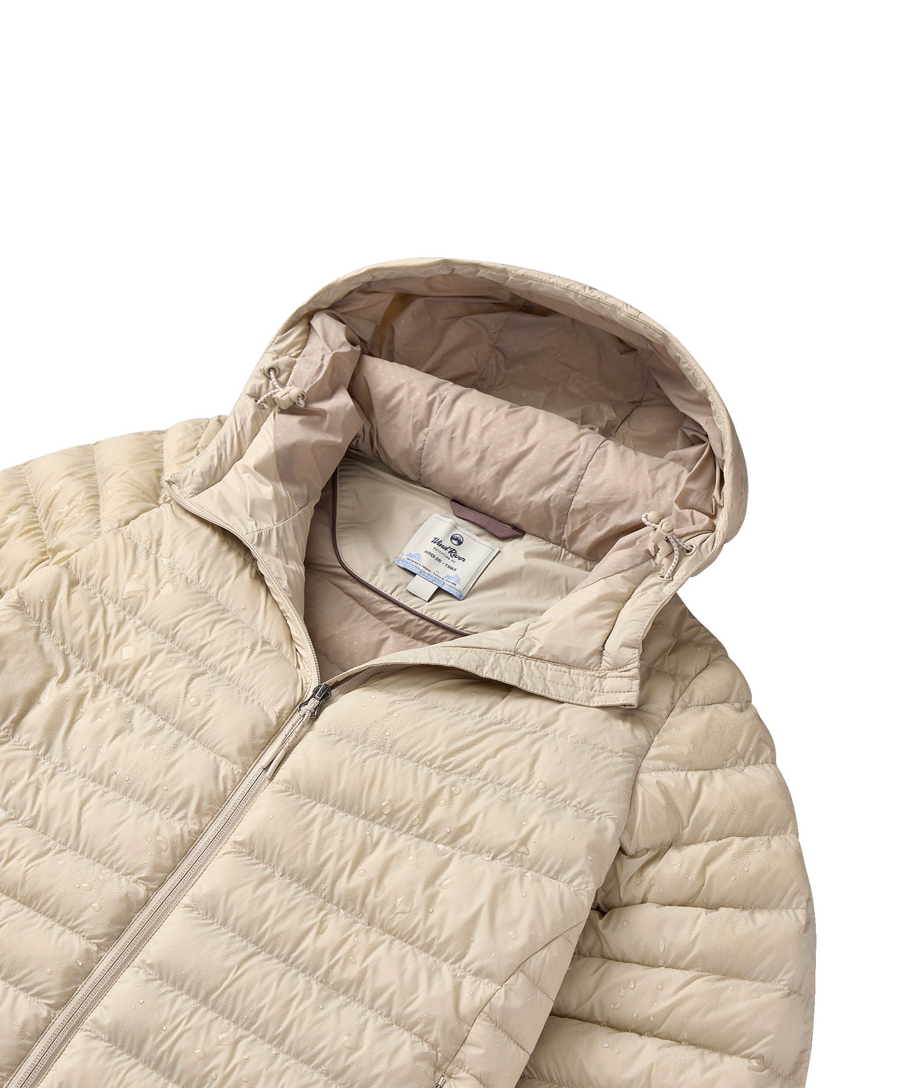 Veste bouffante longue avec HD1 et T-MAX Charge pour femmes, WindRiver