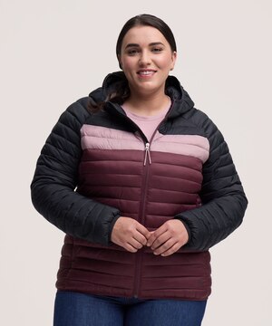 Doudoune à capuche compressible WindRiver HD1 T-MAX® pour femme