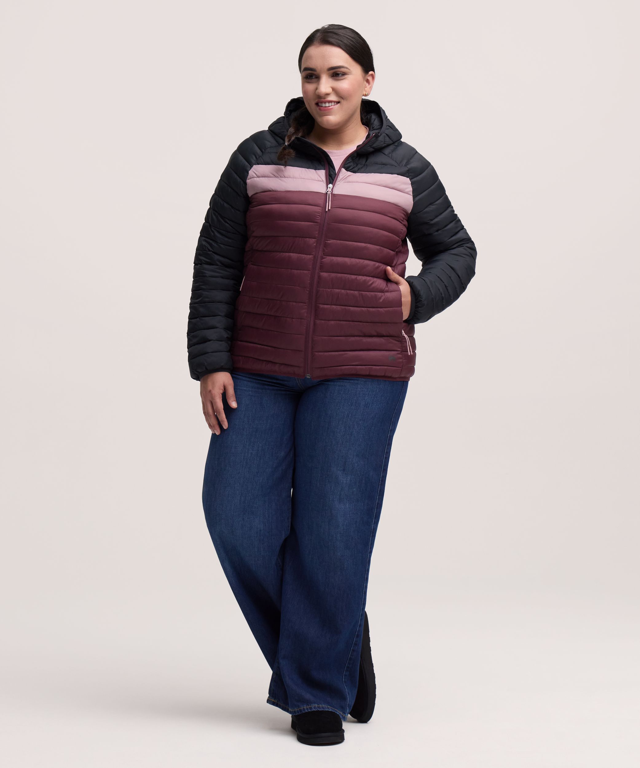 WindRiver Women's HD1 T-MAX® Packable Hooded Puffer Jacket
