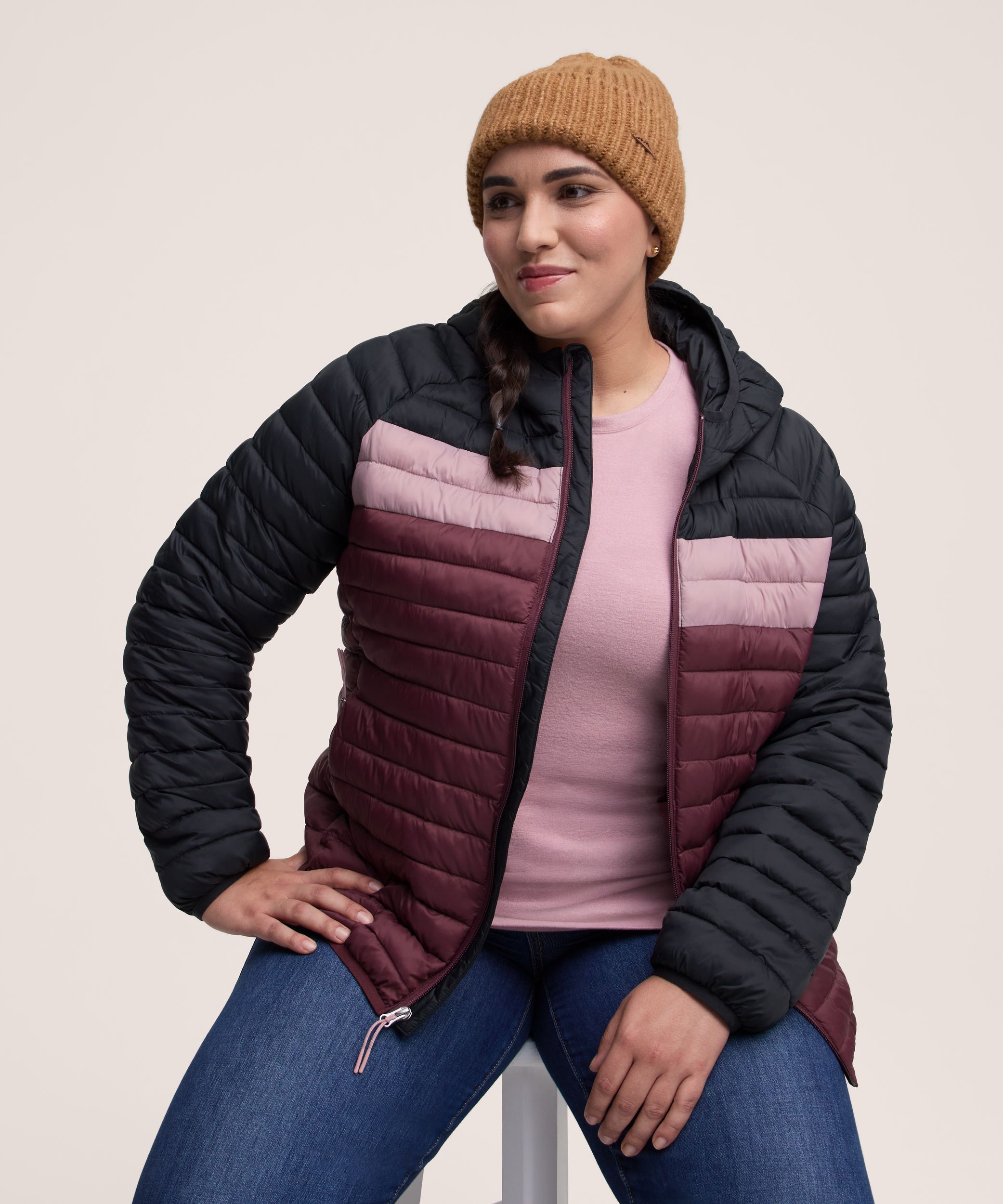 WindRiver Women's HD1 T-MAX® Packable Hooded Puffer Jacket