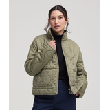 Veste matelassée décontractée pour femmes, Denver Hayes Front_Flat
