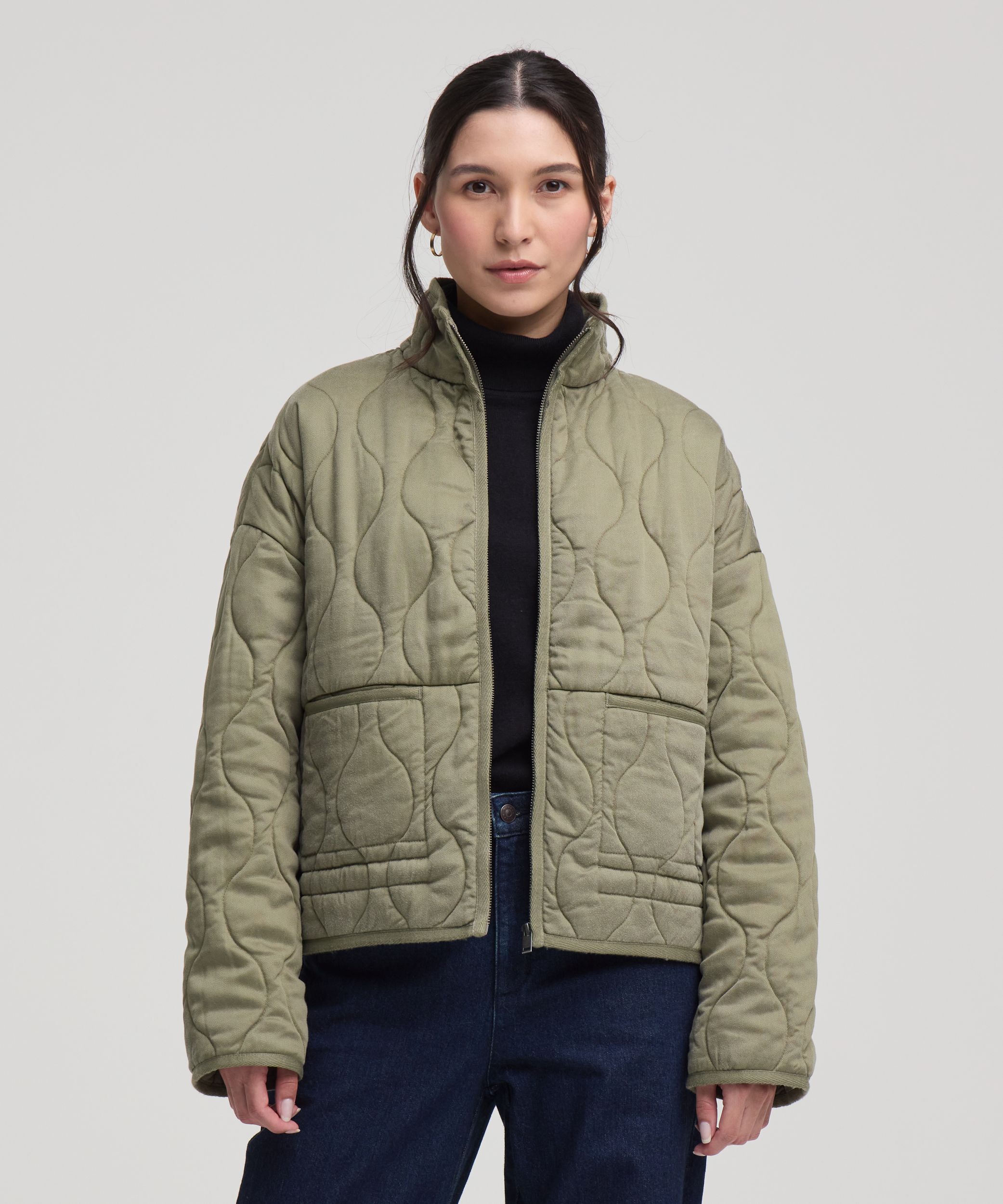 Denver Hayes Women's Casual Quilted Jacket