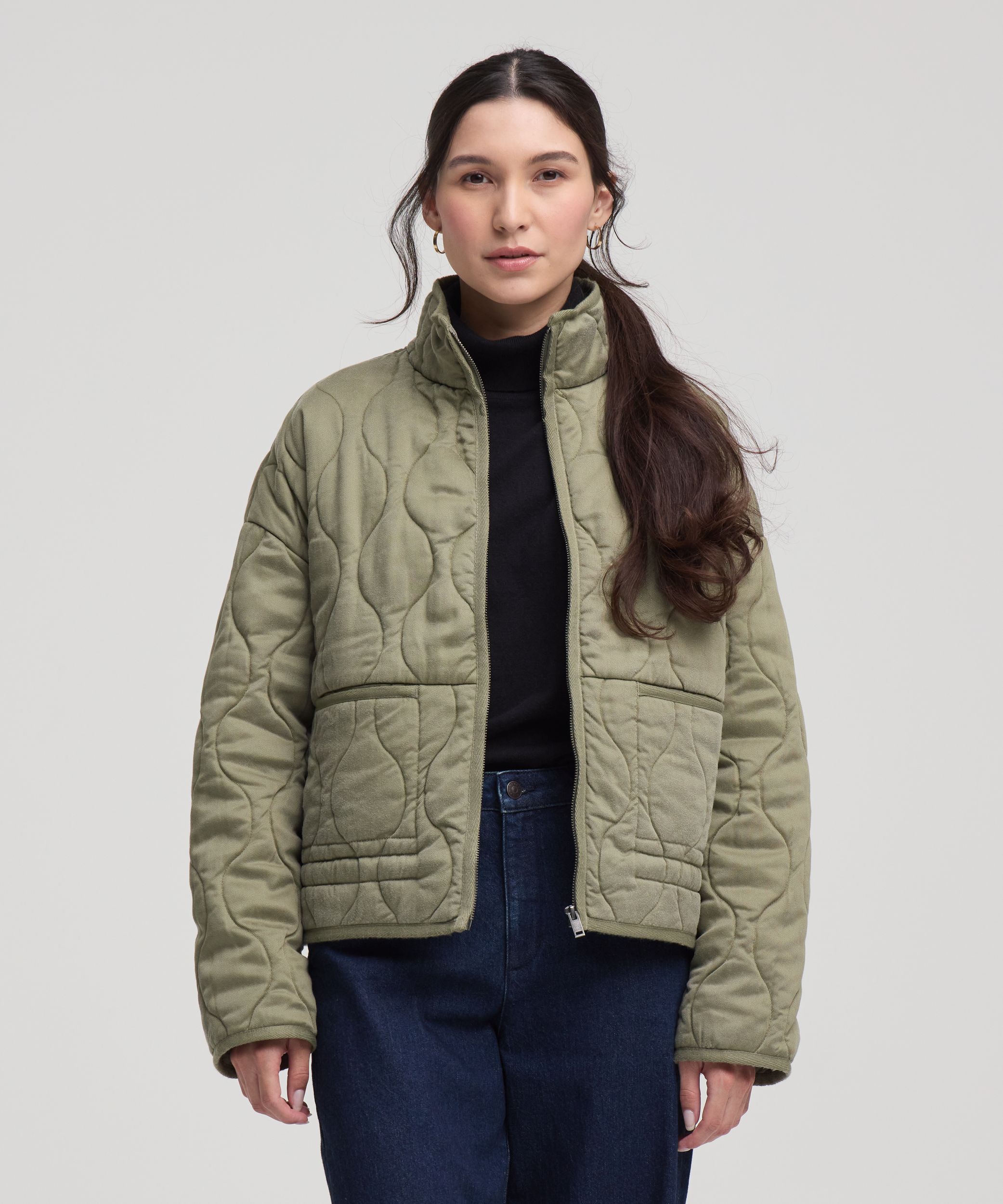 Denver Hayes Women's Casual Quilted Jacket
