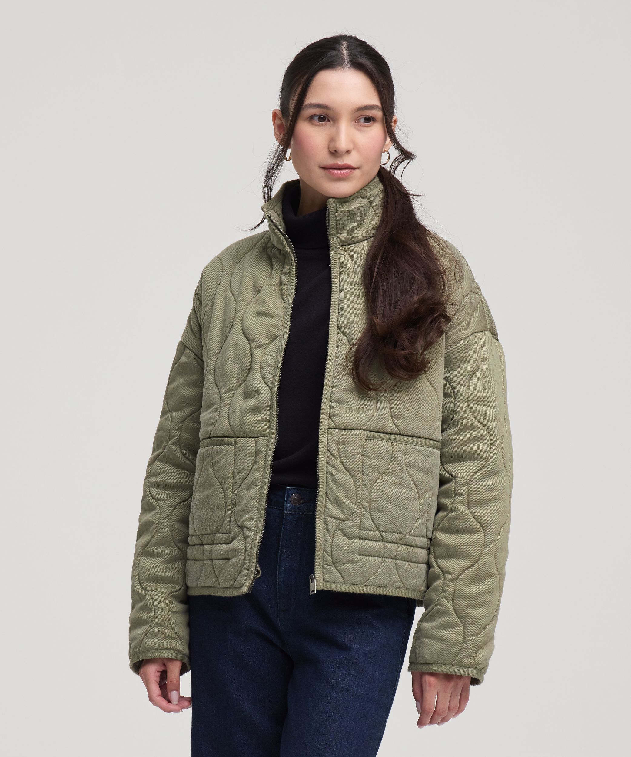 Denver Hayes Women's Casual Quilted Jacket