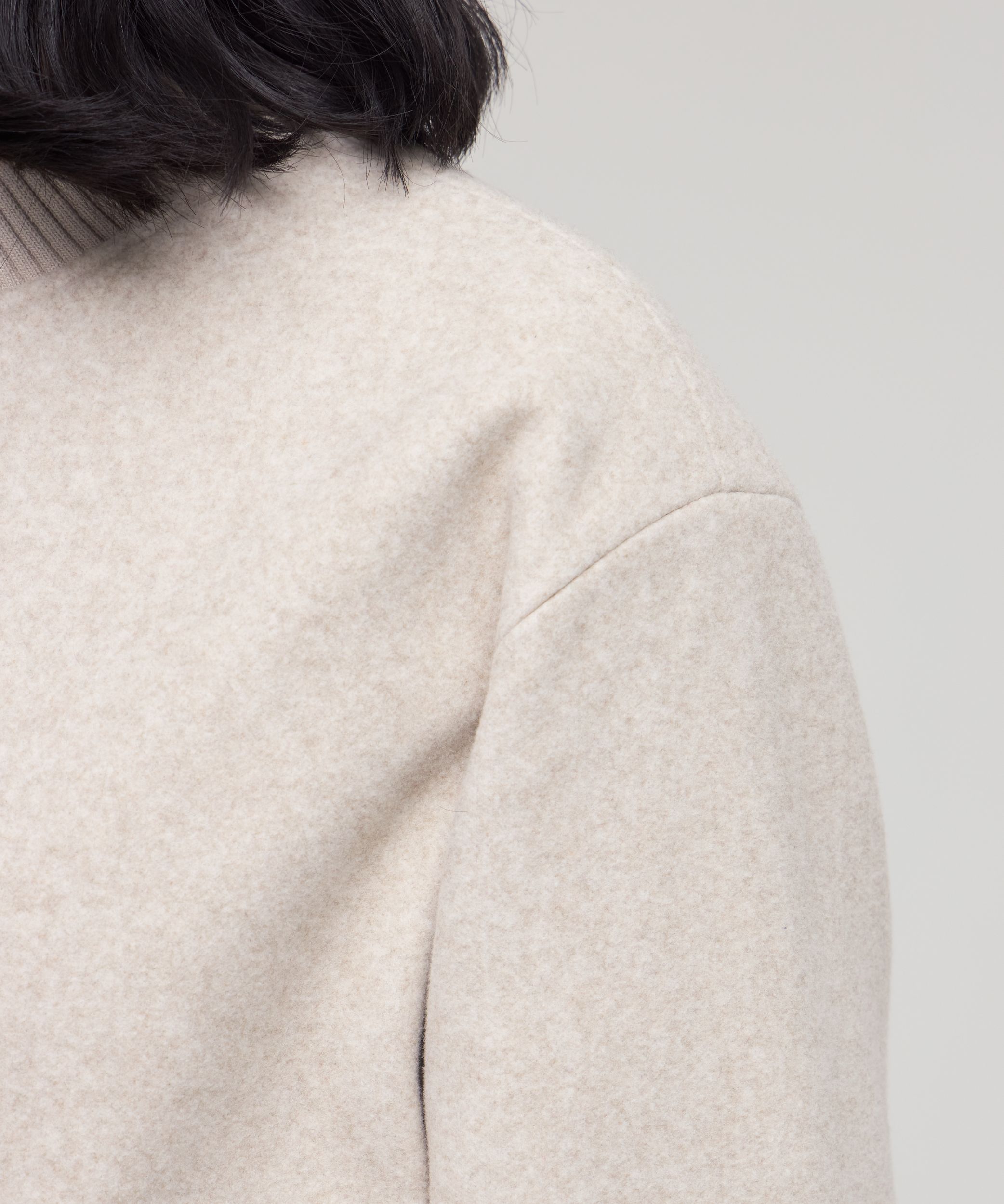 Blouson aviateur en fausse laine pour femmes, Denver Hayes