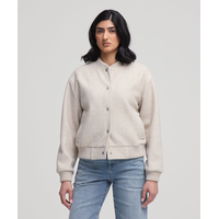 Blouson aviateur en fausse laine pour femmes, Denver Hayes