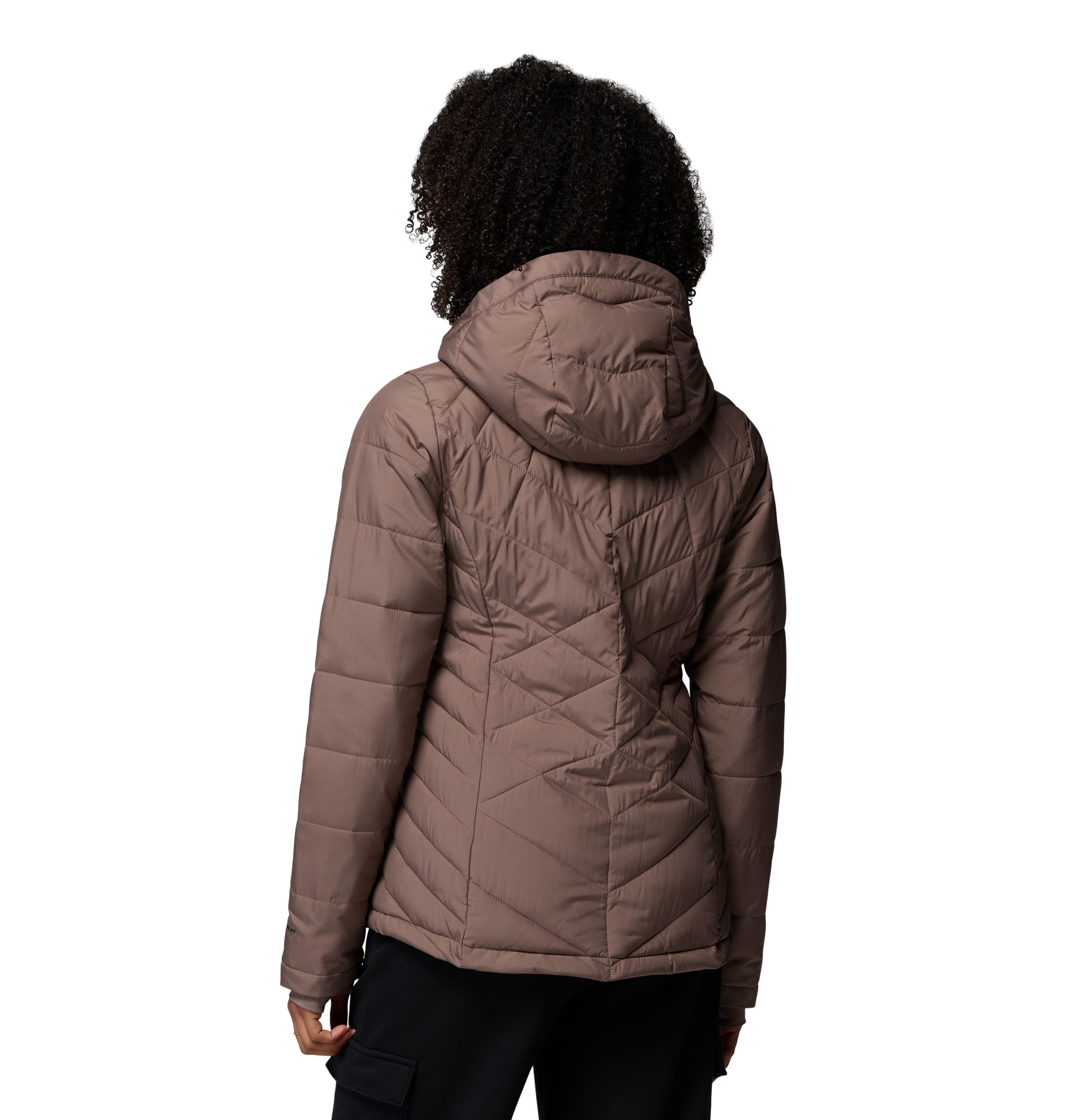 Columbia Women's Heavenly Omni-Heat Reflective Hooded Puffer Jacket