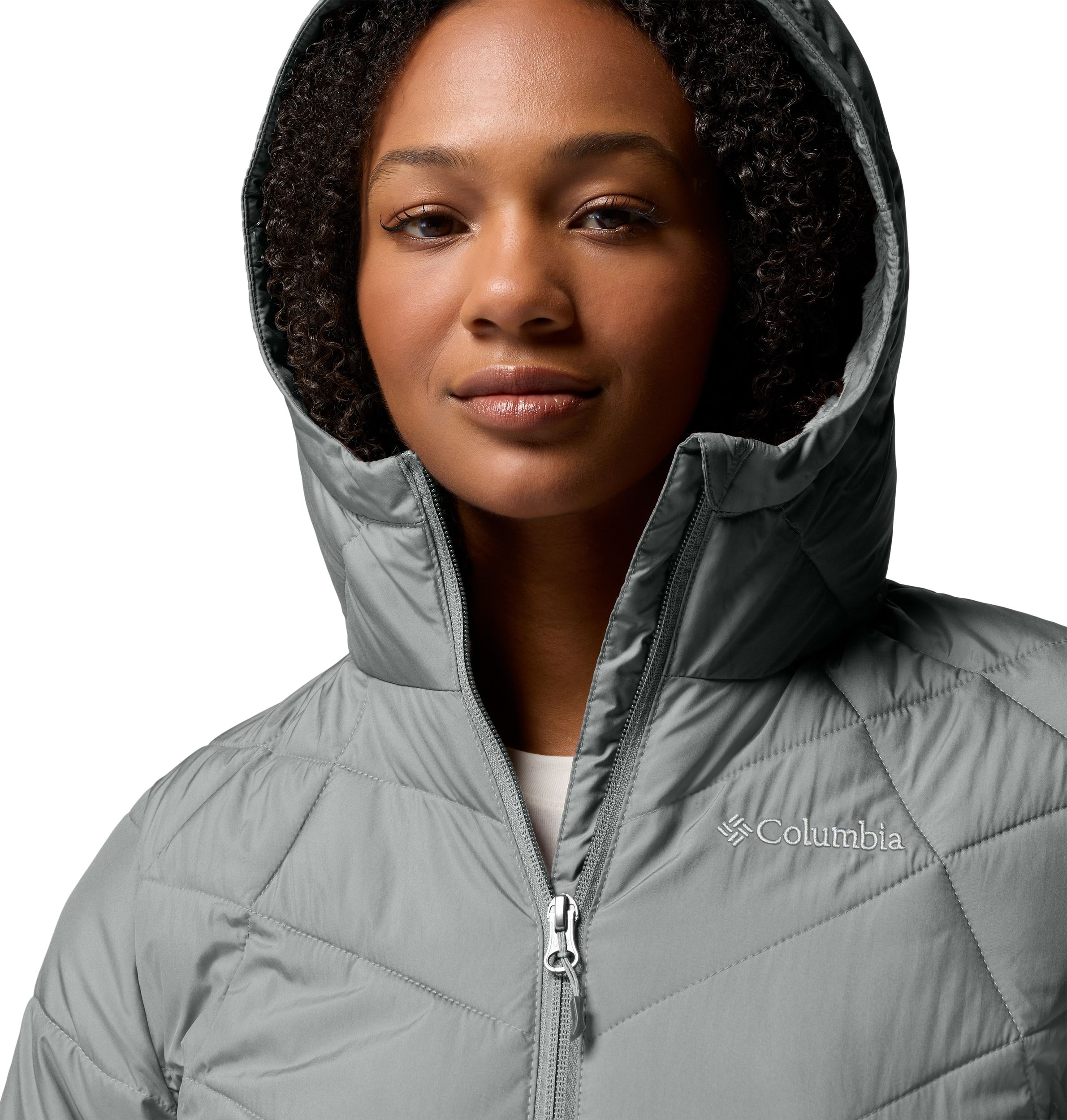 Veste bouffante à capuche Omni-Heat Reflective pour femmes, Heavenly, Columbia