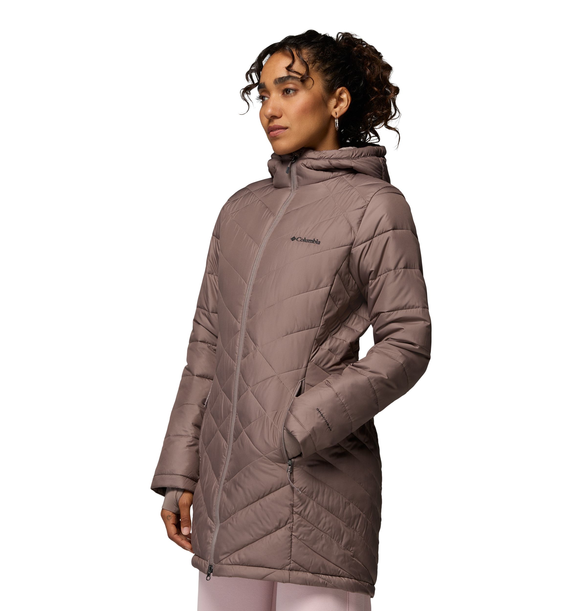 Columbia Women's Heavenly Long Hooded Jacket