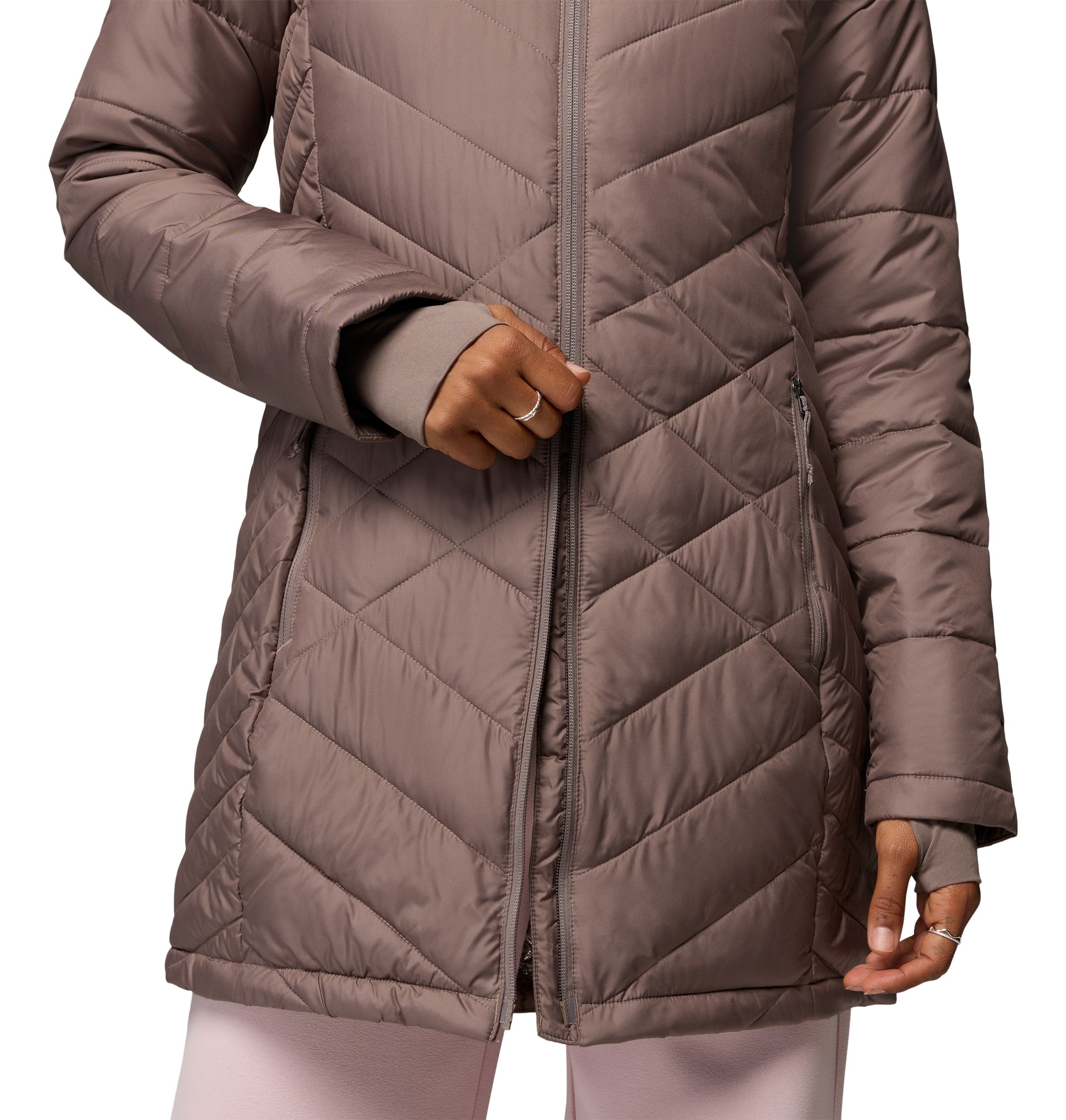 Columbia Women's Heavenly Long Hooded Jacket