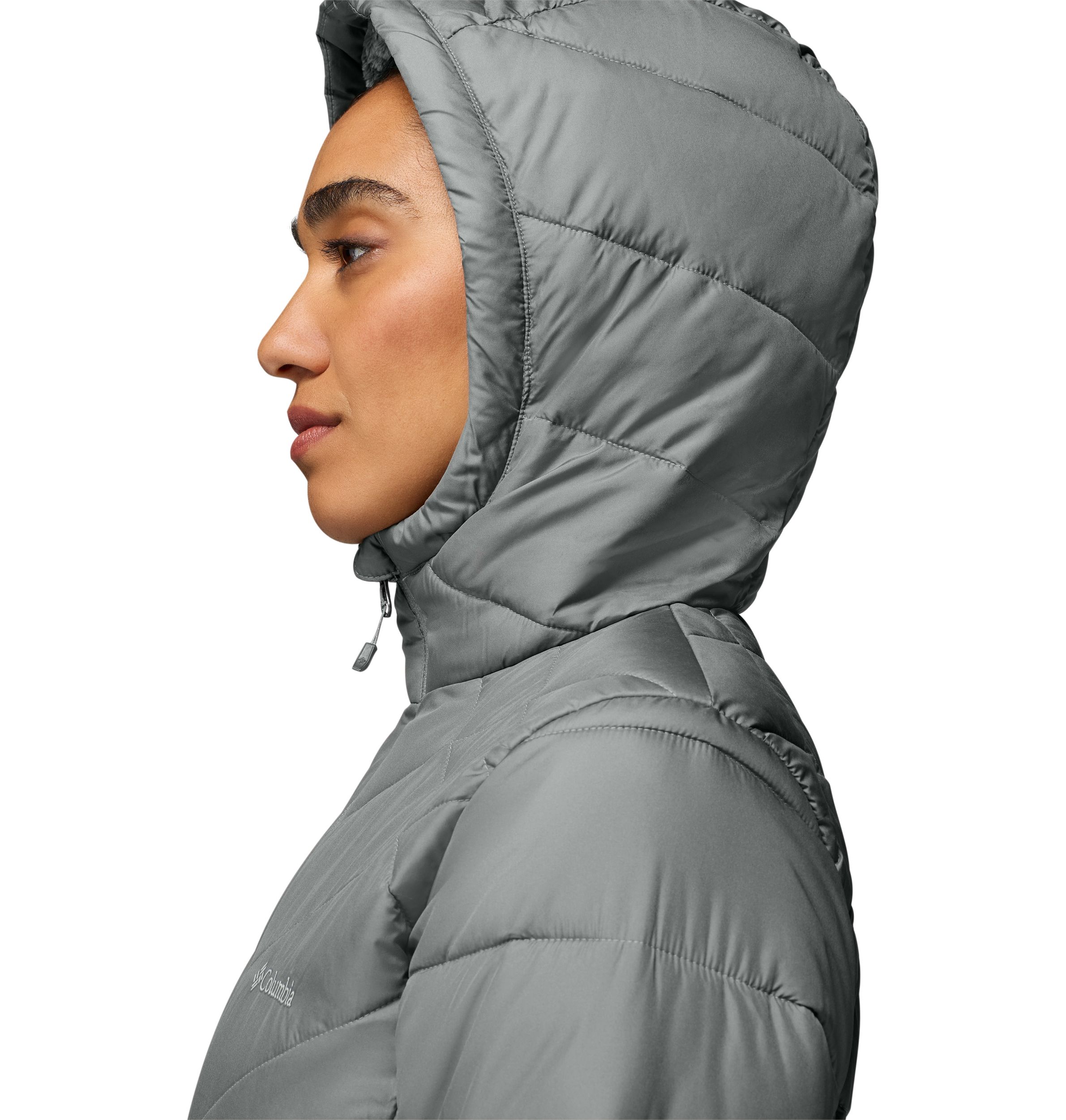 Manteau long à capuche pour femmes, Heavenly, Columbia