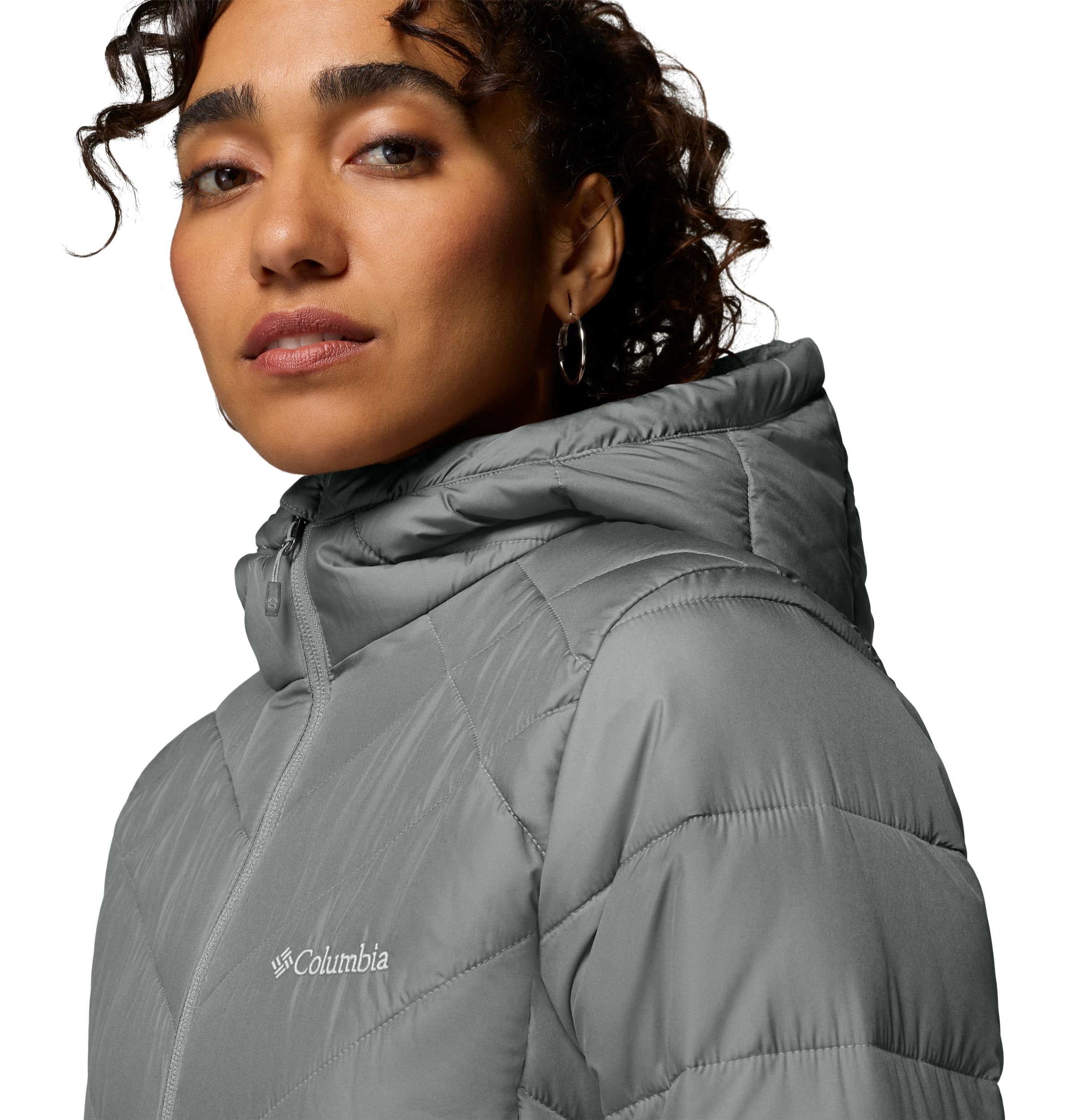 Manteau long à capuche pour femmes, Heavenly, Columbia
