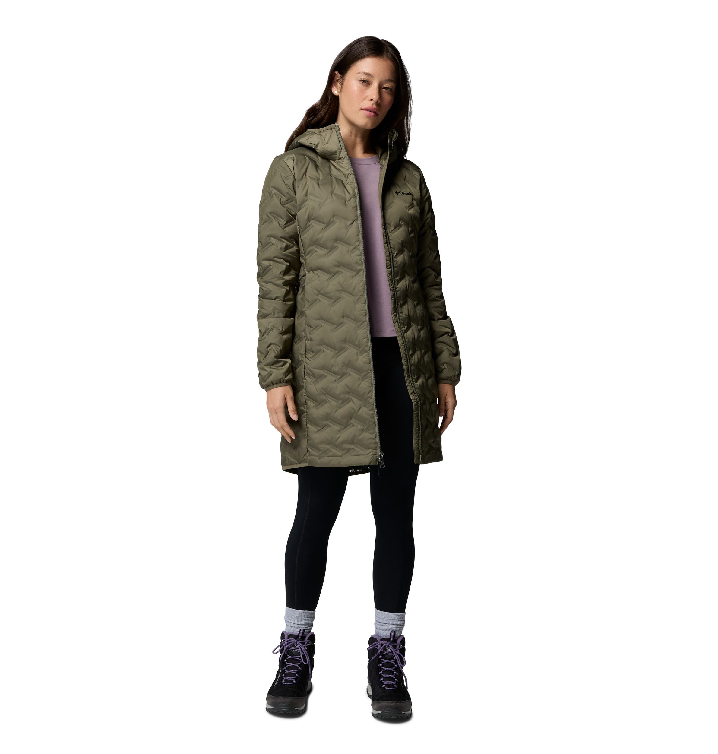 Columbia Women's Delta Ridge II Long Down Jacket
