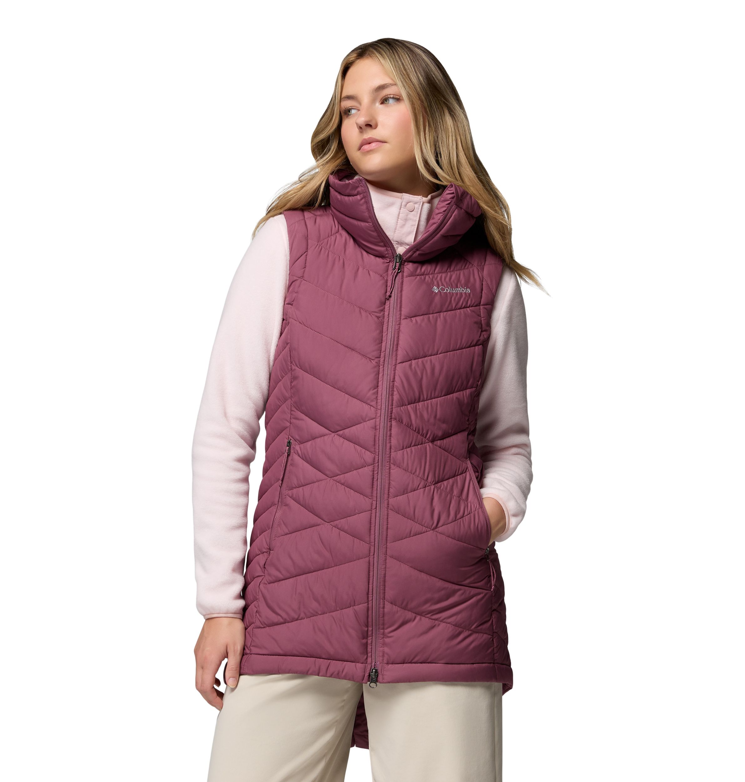Columbia Women's Heavenly Insulated Long Puffer Vest