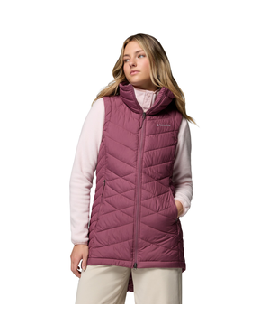 Doudoune longue isolée et thermoréfléchissante Omni-Shield™ résistante à l'eau et Omni-Heat™ pour femme, Heavenly, Columbia