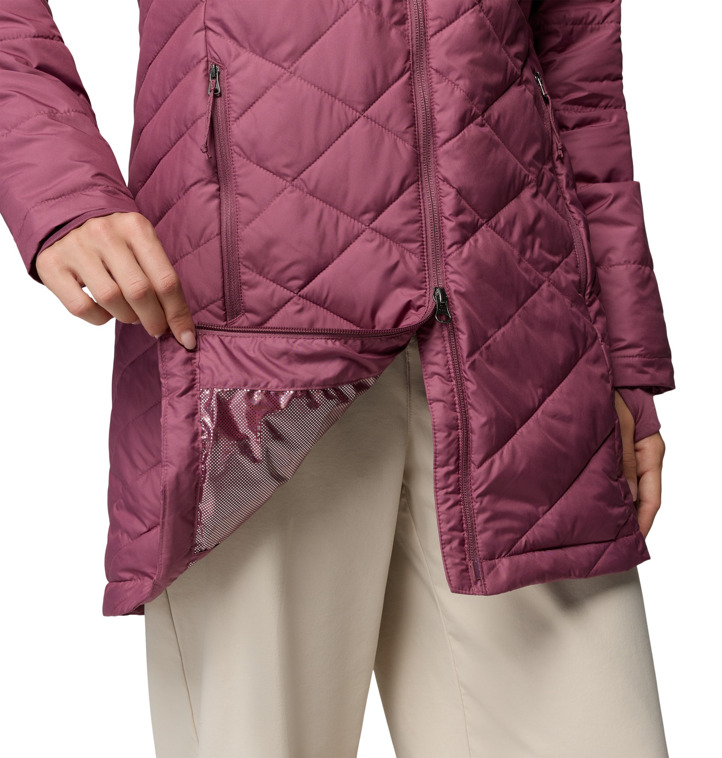 Columbia Women's Heavenly Long Hooded Jacket