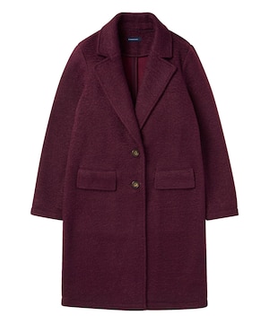 Veste longue boutonnée en bouclé pour femmes, Denver Hayes