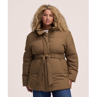 Denver Hayes Women's T-Max® Hyper-Dri® 1 Belted Puffy Parka