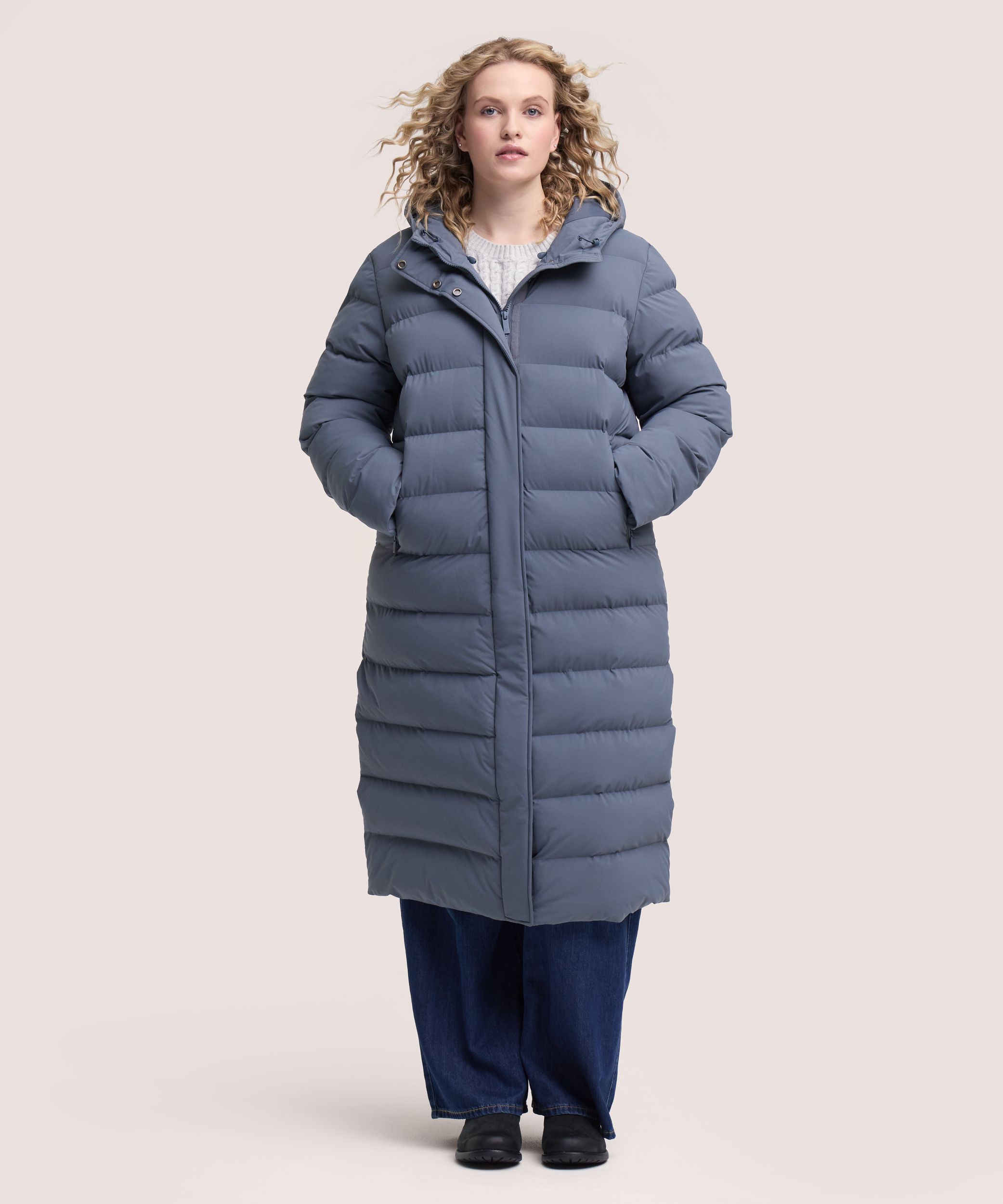 Veste longue bouffante Hyper-DriMD&nbsp;HD1 hydrofuge/perméable à l’air à isolant T-Max pour femmes, Denver Hayes