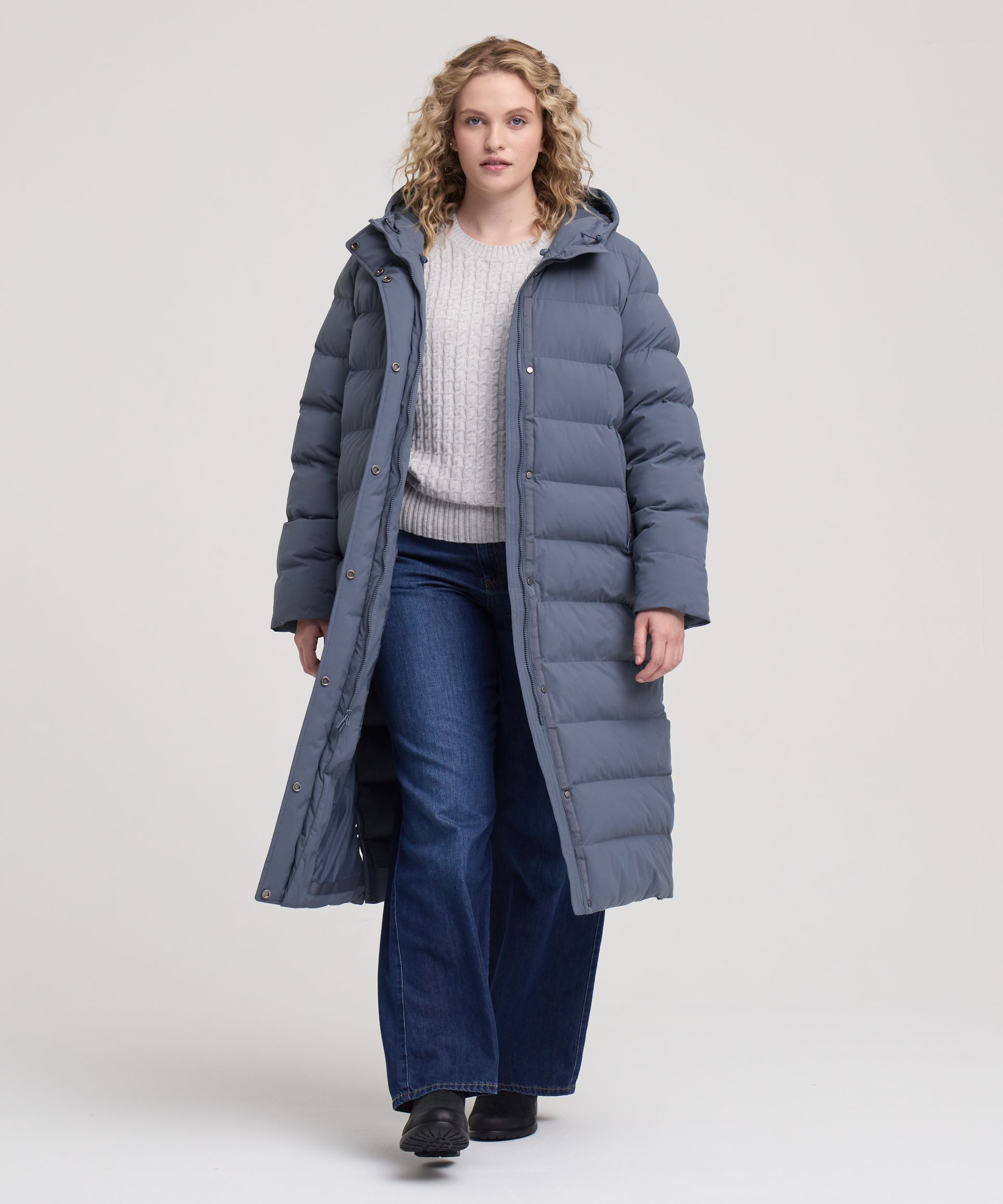 Veste longue bouffante Hyper-DriMD&nbsp;HD1 hydrofuge/perméable à l’air à isolant T-Max pour femmes, Denver Hayes