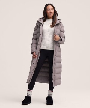 Denver Hayes Women's Hyper-Dri® HD1 Water Repellent Breathable T-Max® Insulated Long Puffy Jacket