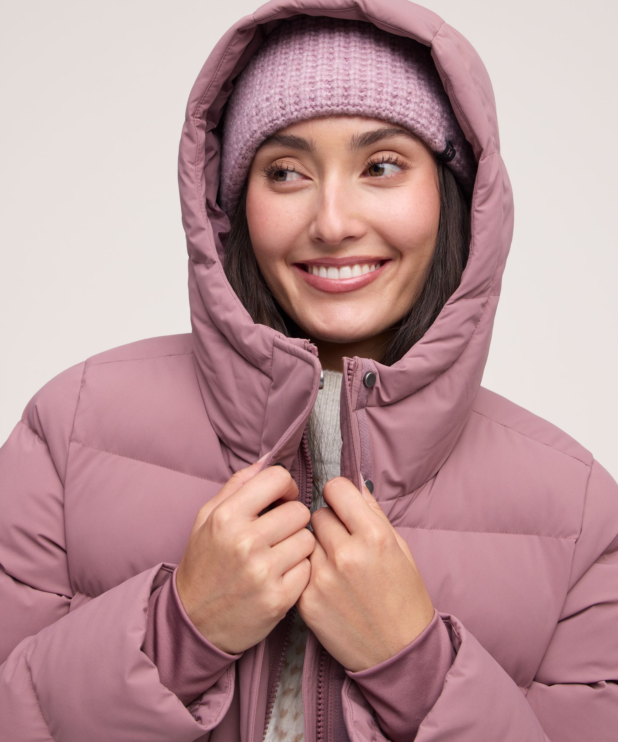 Denver Hayes Women's Hyper-Dri® HD1 Water Repellent Breathable T-Max® Insulated Mid Length Puffy Jacket
