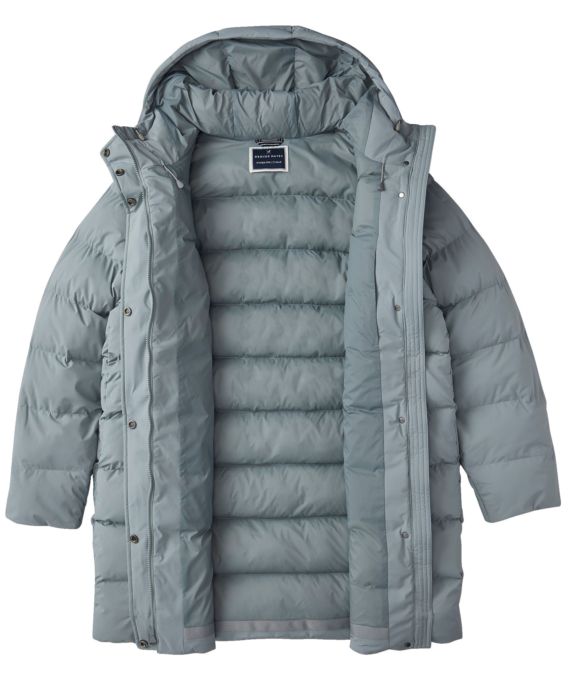 Denver Hayes Women's Hyper-Dri® HD1 Water Repellent Breathable T-Max® Insulated Mid Length Puffy Jacket