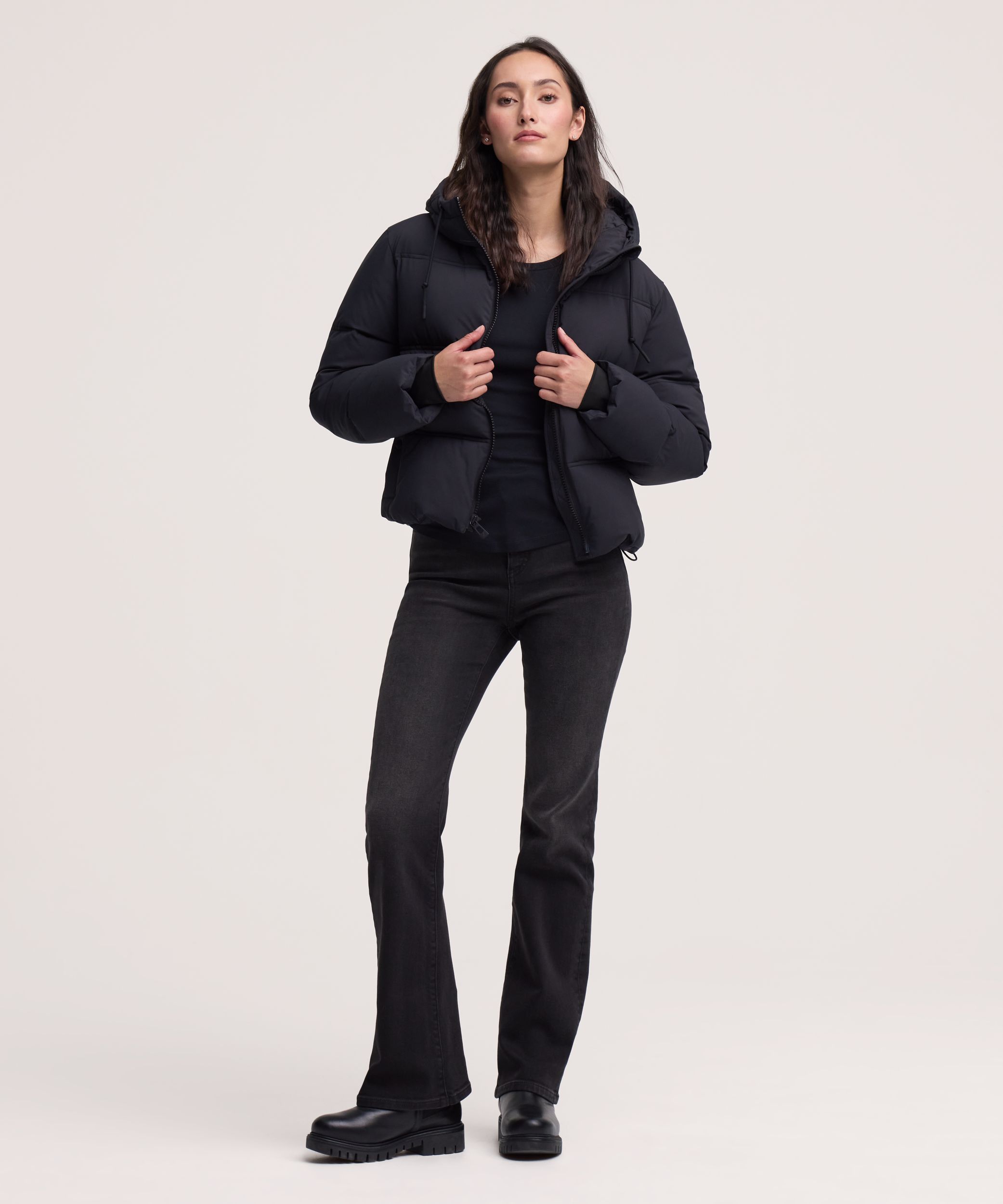Veste bouffante courte HYPER-DRIMD HD1 pour femmes, Denver Hayes