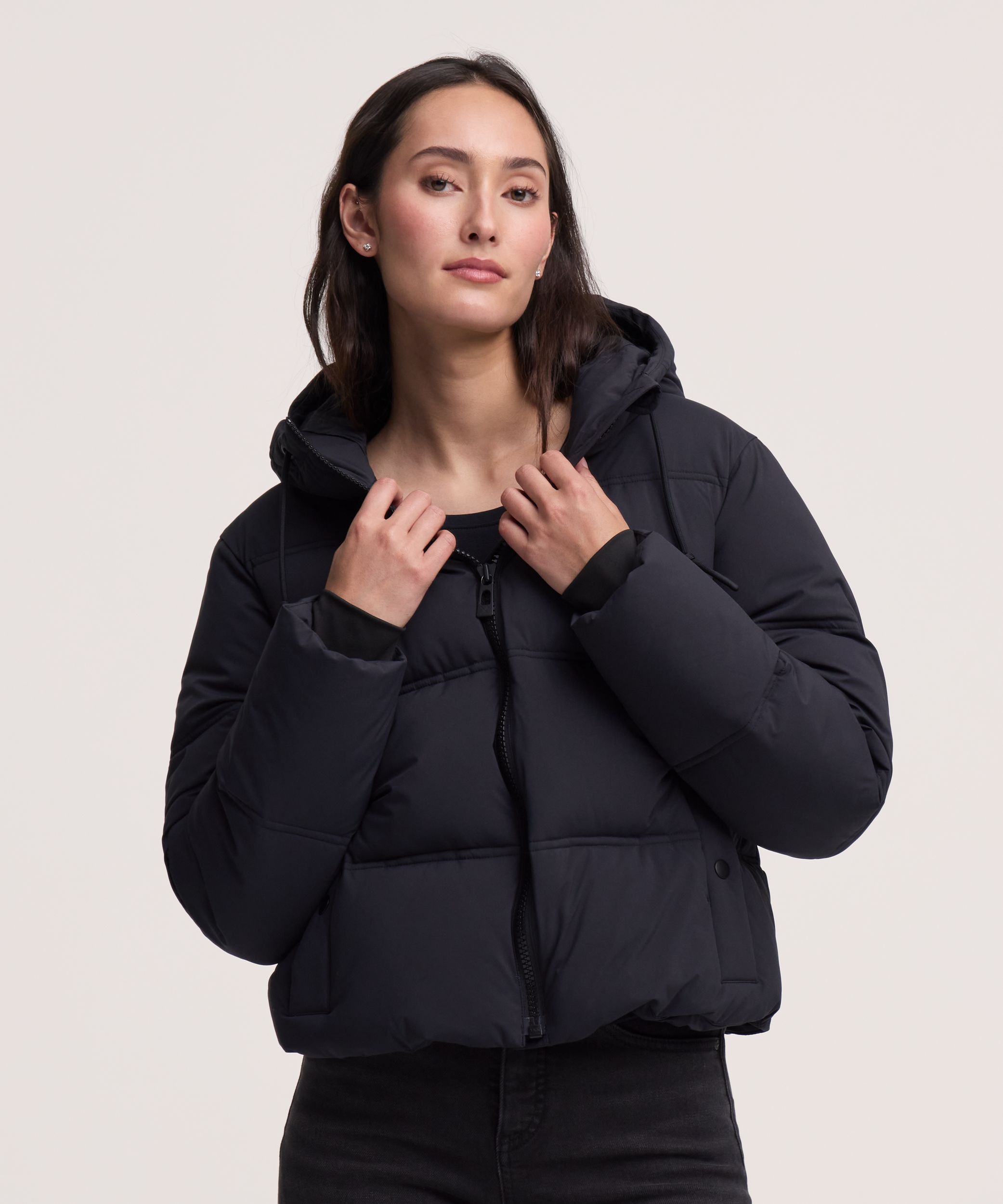 Veste bouffante courte HYPER-DRIMD HD1 pour femmes, Denver Hayes