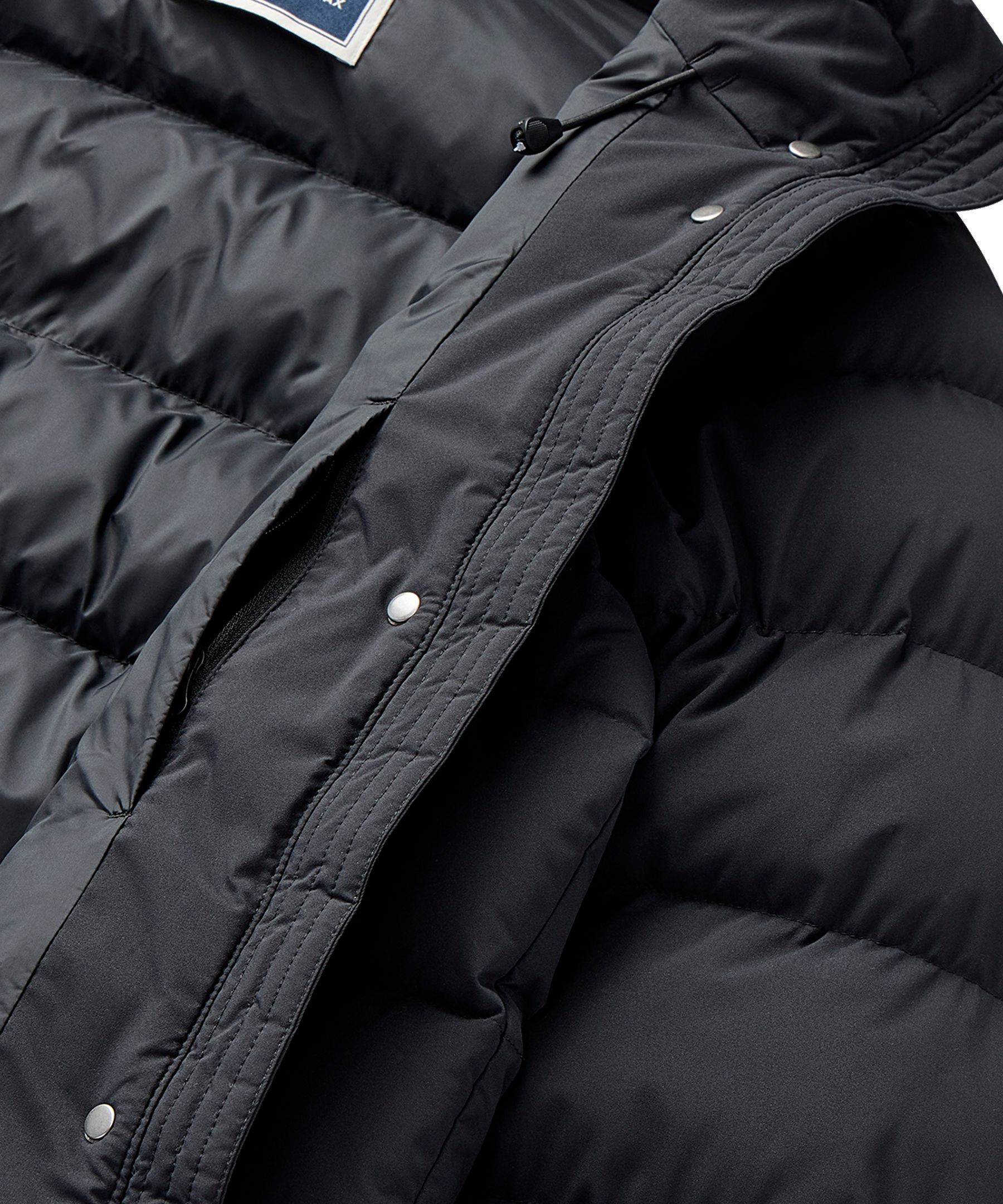 Denver Hayes Women's Hyper-Dri® HD1 Water Repellent Breathable T-Max® Insulated Long Puffy Jacket CloseUp