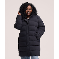 Denver Hayes Women's Hyper-Dri® HD1 Water Repellent Breathable T-Max® Insulated Mid Length Puffy Jacket