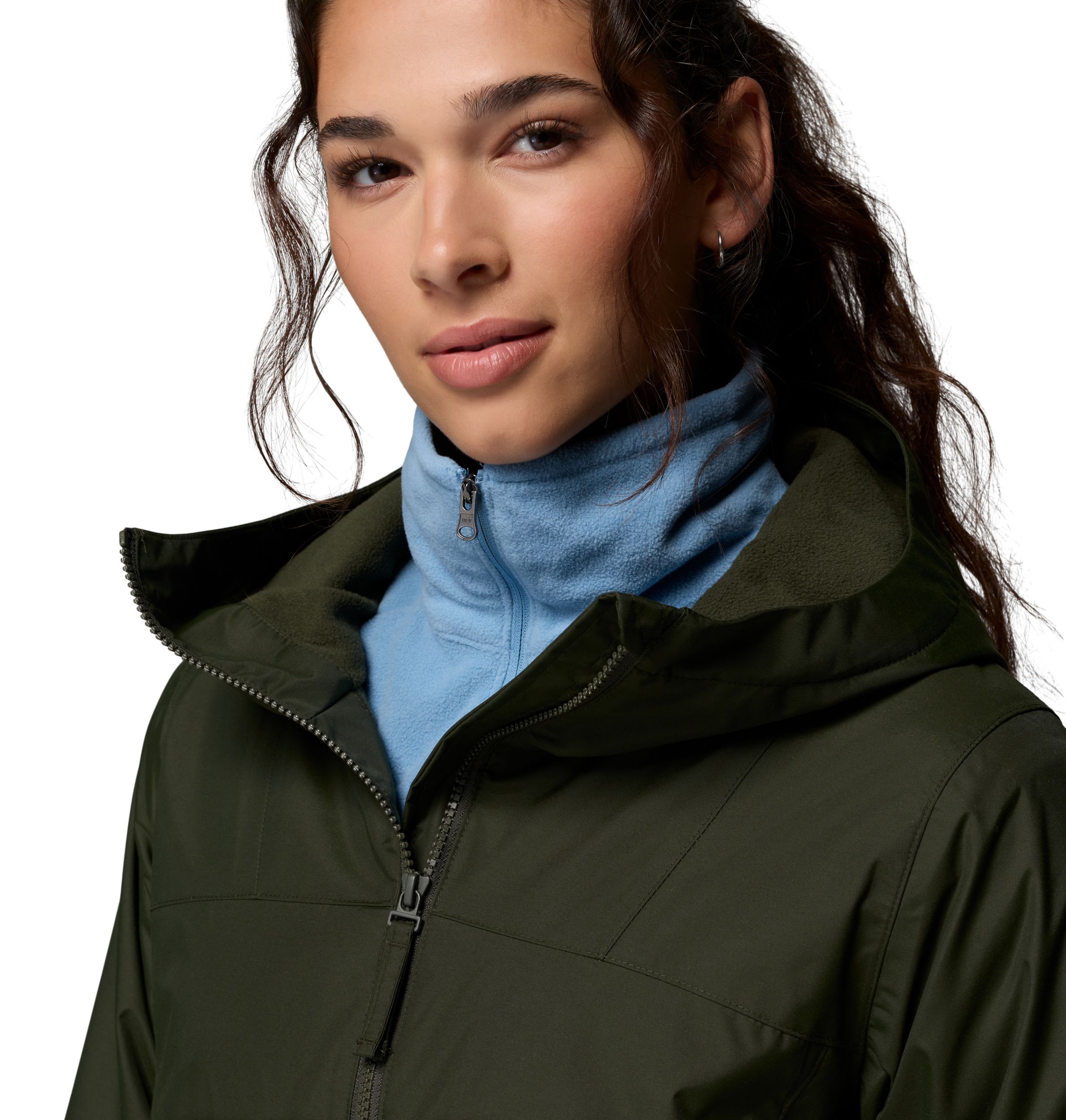 Columbia Women's Sweet Creek II Fleece Lined Omni-Tech Lined Rain Jacket
