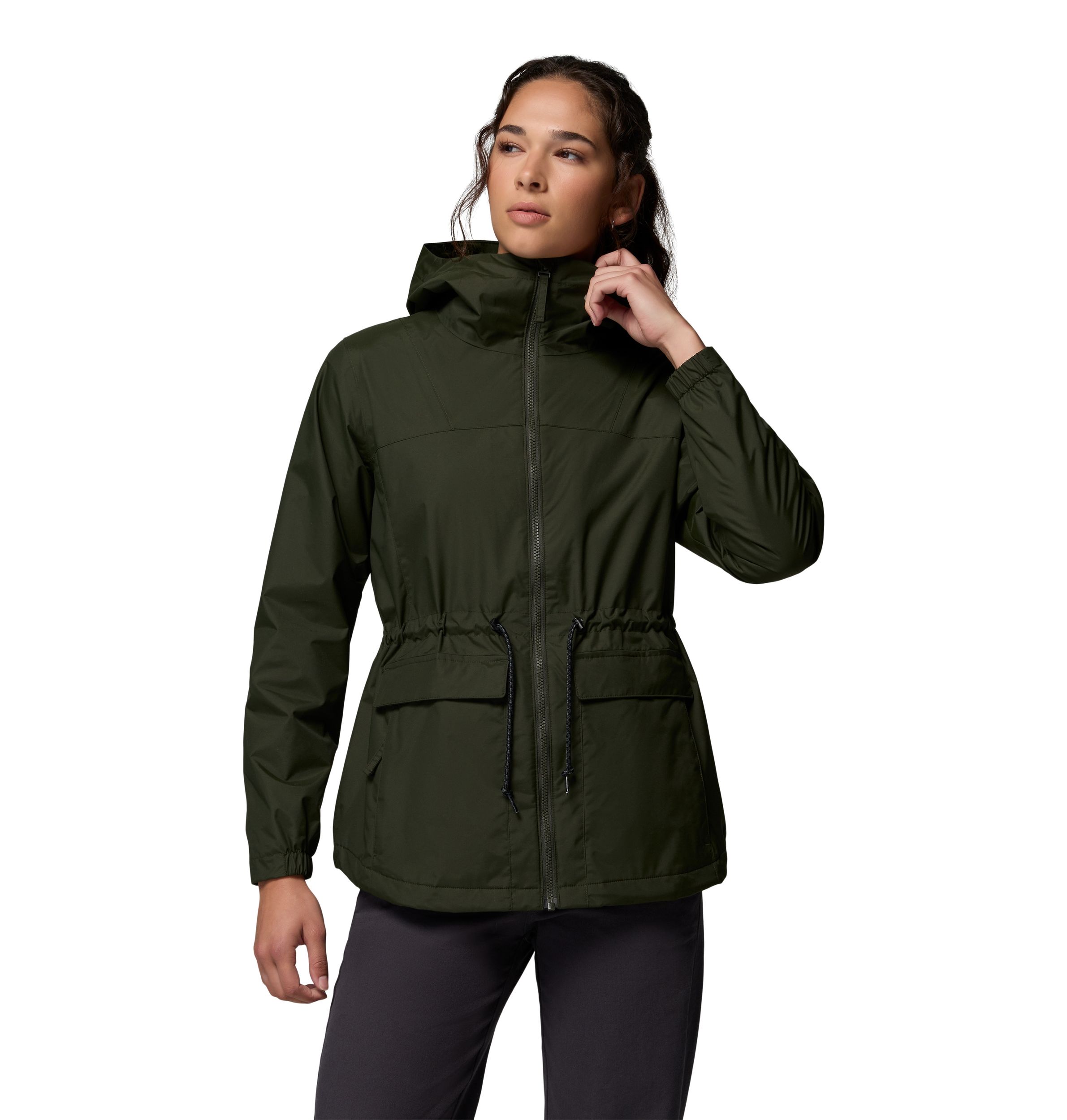Columbia Women's Sweet Creek II Fleece Lined Omni-Tech Lined Rain Jacket