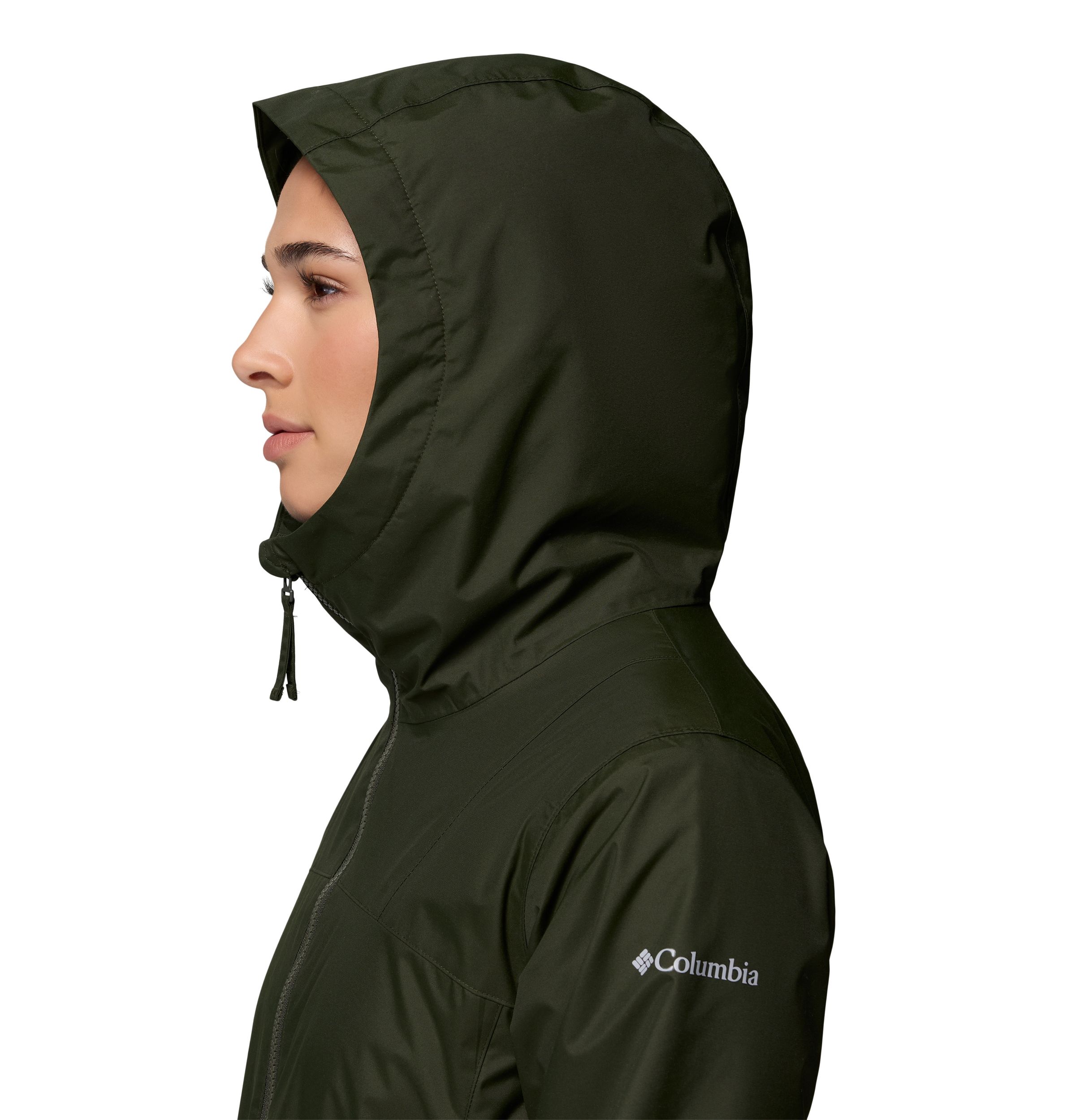 Columbia Women's Sweet Creek II Fleece Lined Omni-Tech Lined Rain Jacket