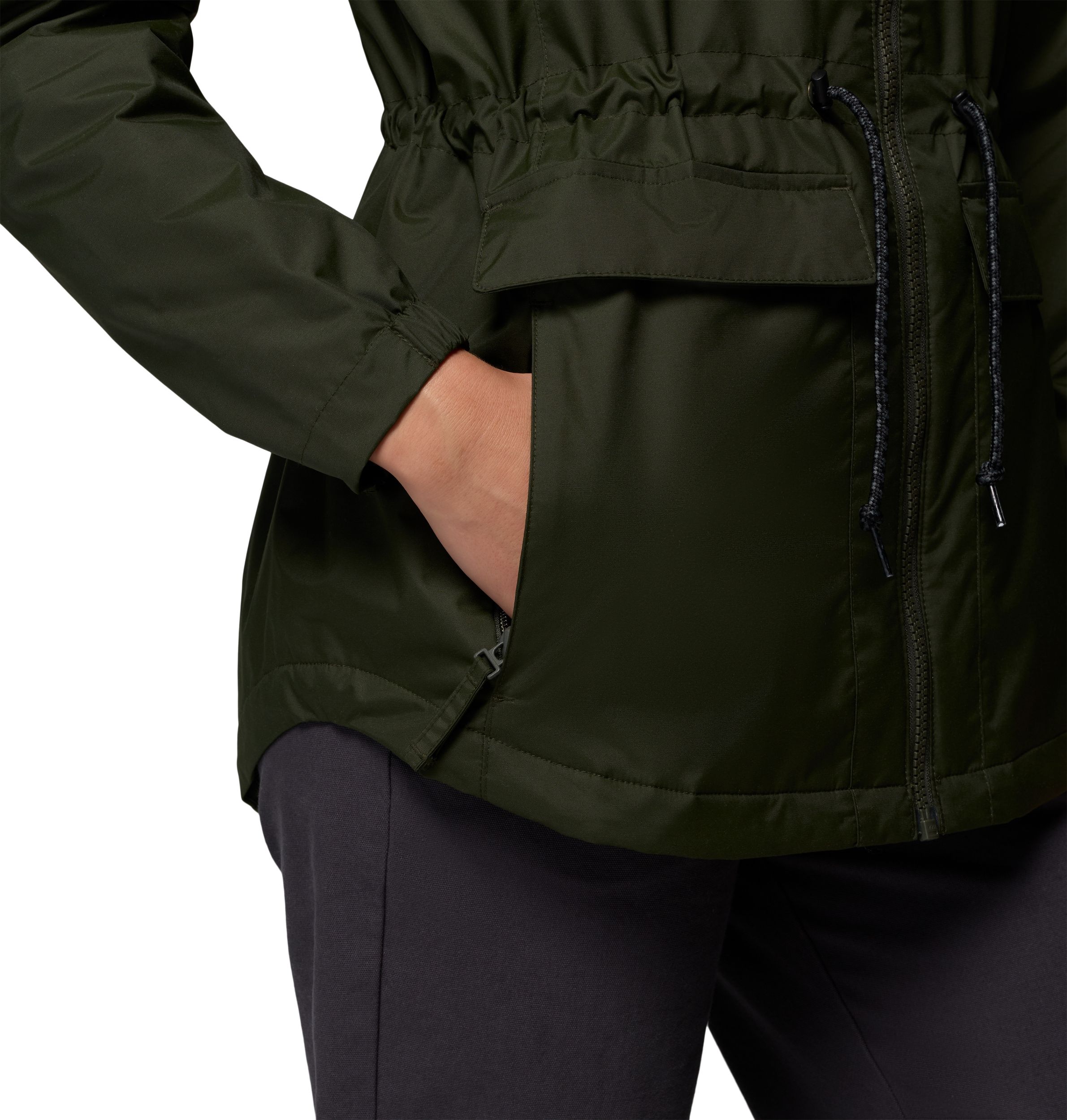 Columbia Women's Sweet Creek II Fleece Lined Omni-Tech Lined Rain Jacket