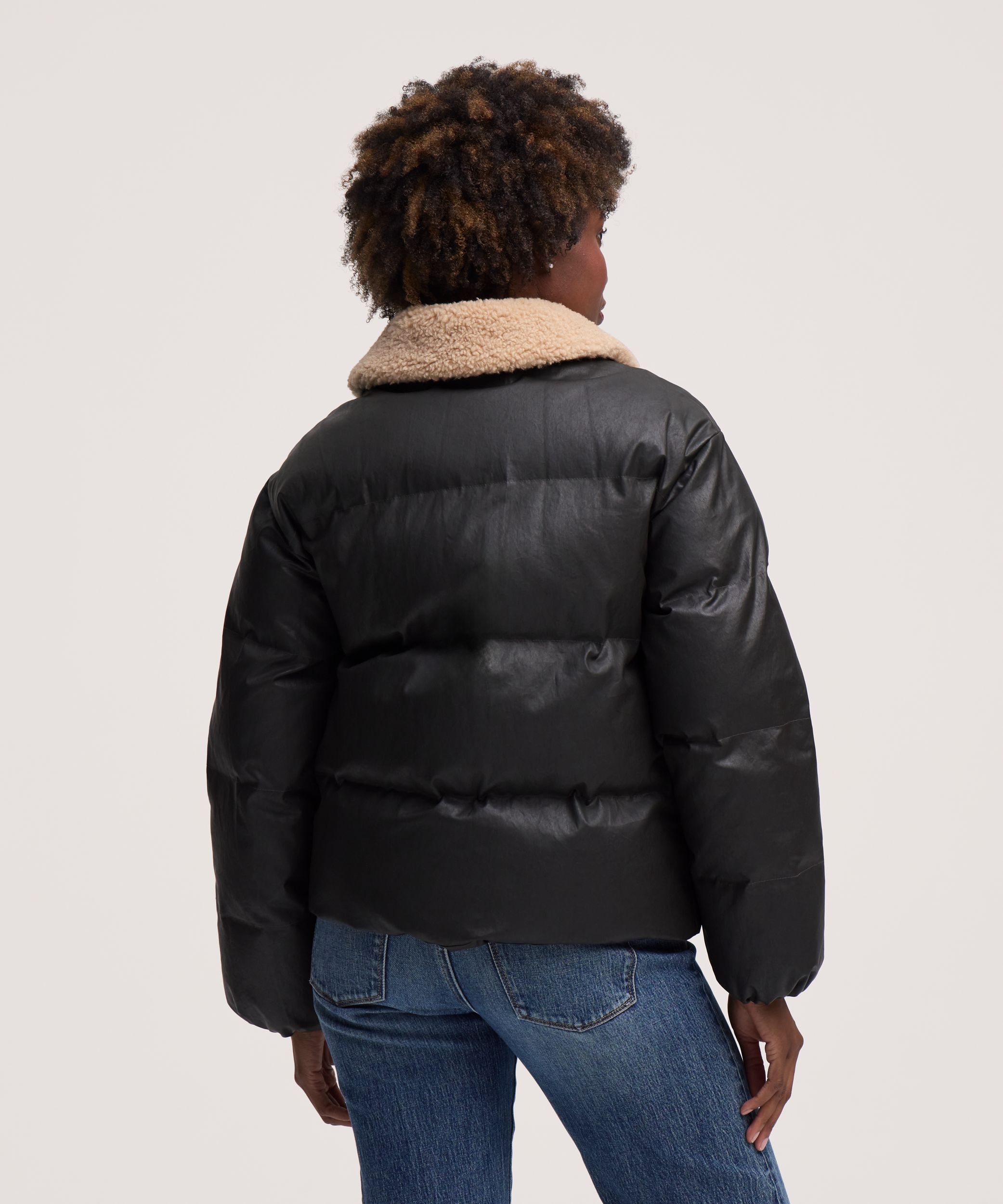Veste bouffante décontractée en coton ciré pour femmes, Levi’s