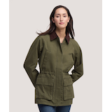 Levi's Women's Raglan Barn Jacket Front_Angled_Right