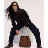Denver Hayes Women's Button-Up Bouclé Long Jacket Front_Flat