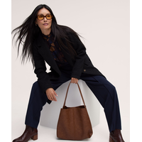 Denver Hayes Women's Button-Up Bouclé Long Jacket