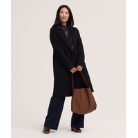 Denver Hayes Women's Button-Up Bouclé Long Jacket