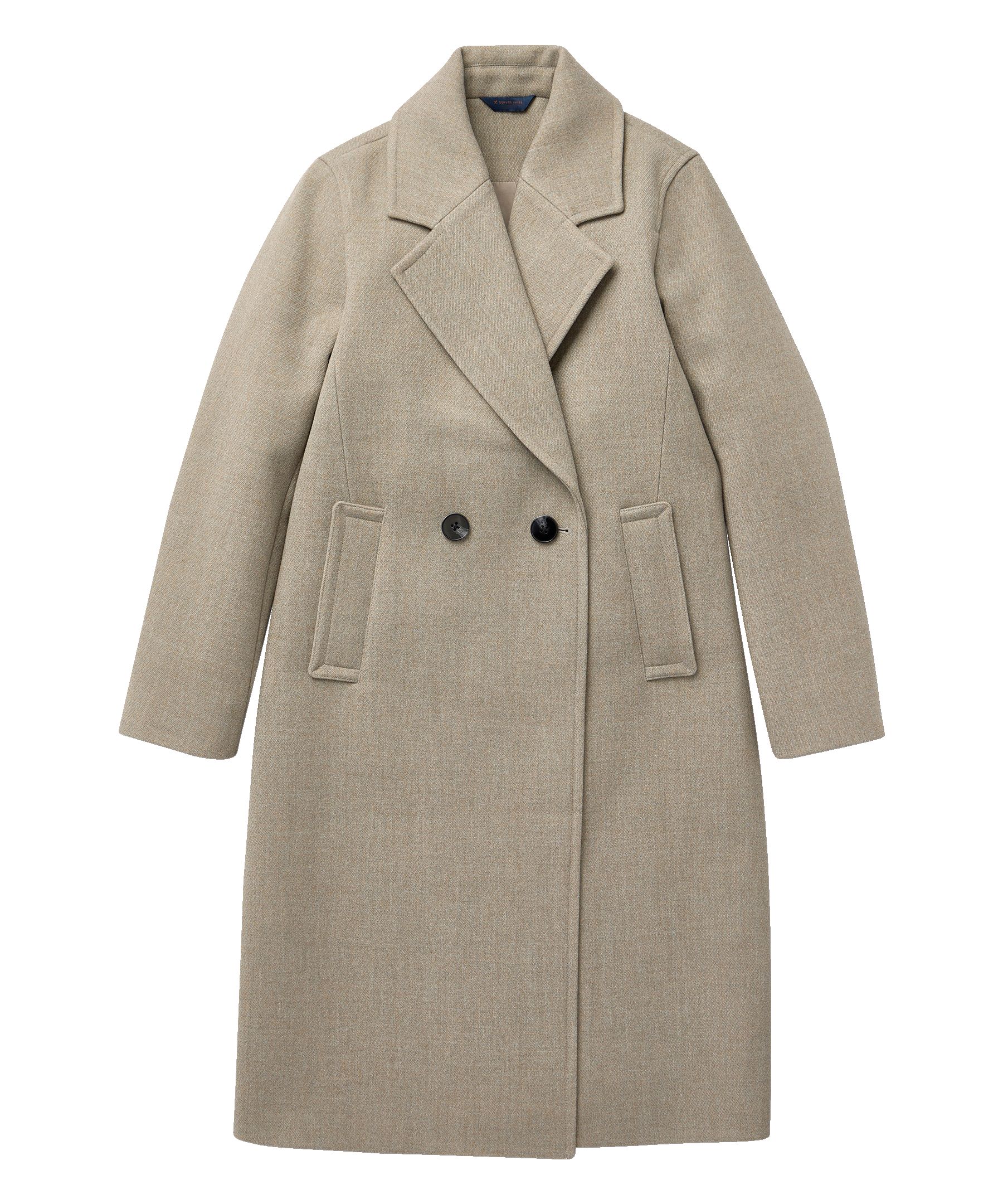 Denver Hayes Women's Faux Wool Long Coat