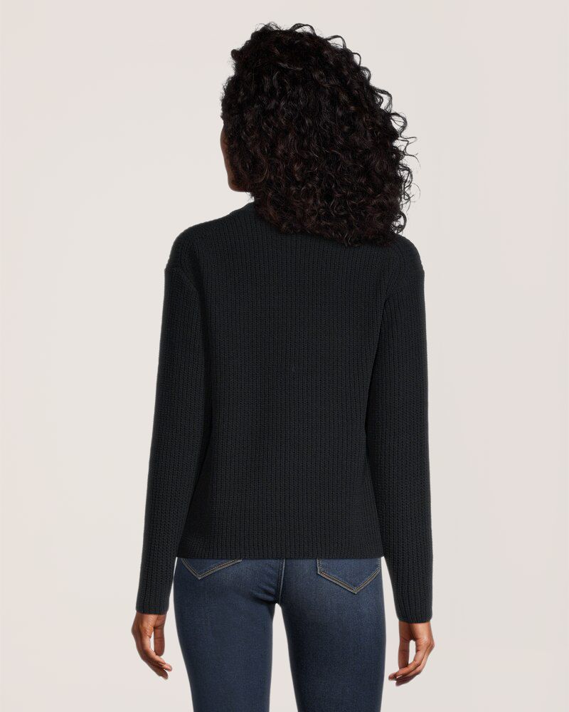 Denver Hayes Women's Semi Fitted Crewneck Pullover Sweater