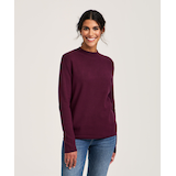 Chandail court à col cheminée pour femmes, Denver Hayes Front_Flat