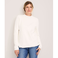 Chandail court à col cheminée pour femmes, Denver Hayes