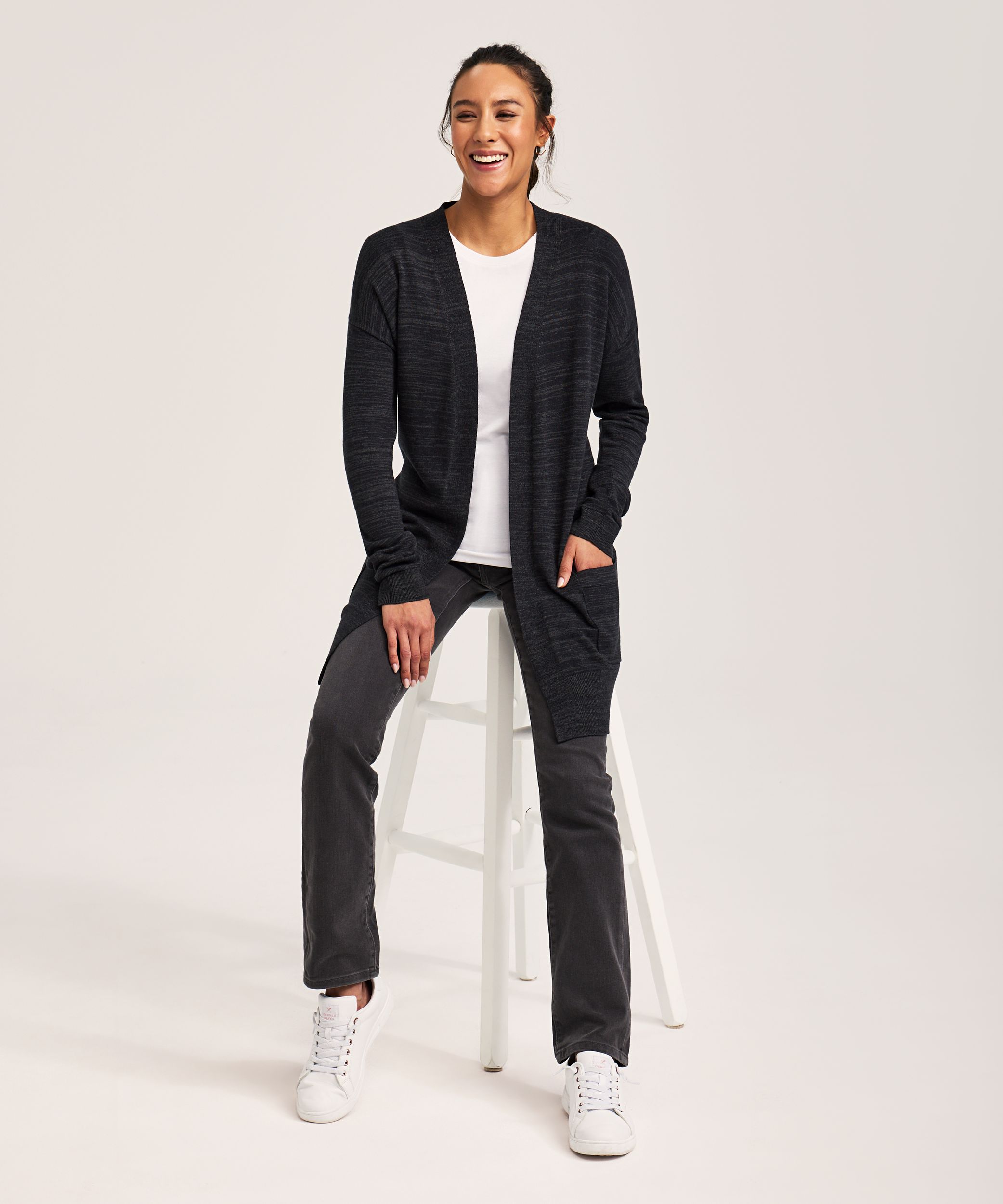 Denver Hayes Women's Everyday Cotton Cardigan