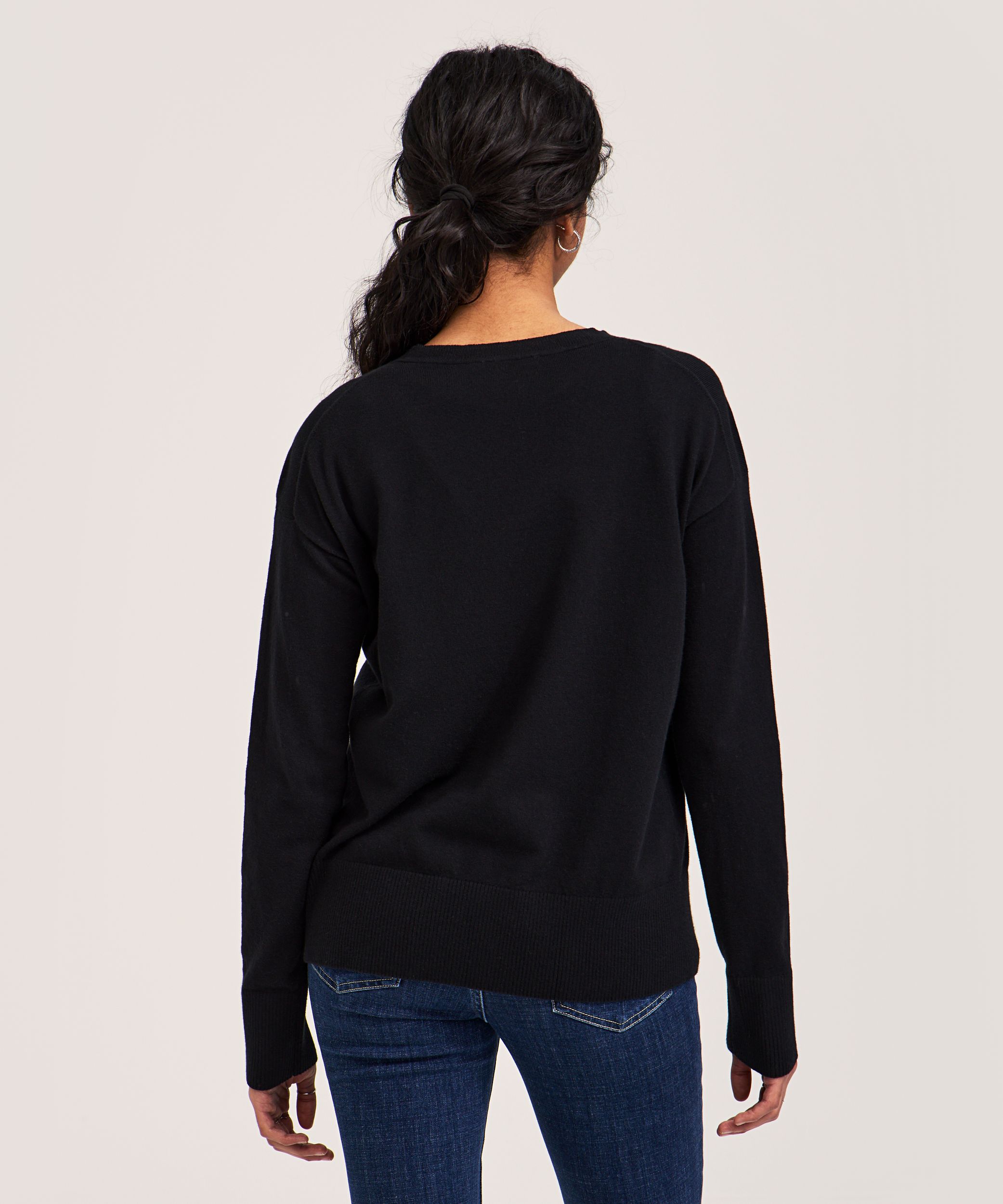 Denver Hayes Women's Everyday Cotton Crewneck Pullover Sweater