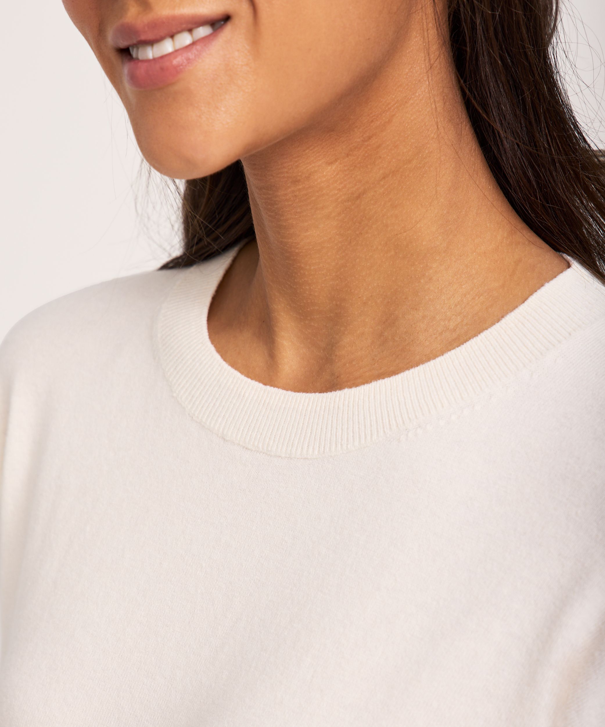 Denver Hayes Women's Everyday Cotton Crewneck Pullover Sweater